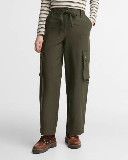 Sandra Tapered Trousers Sage