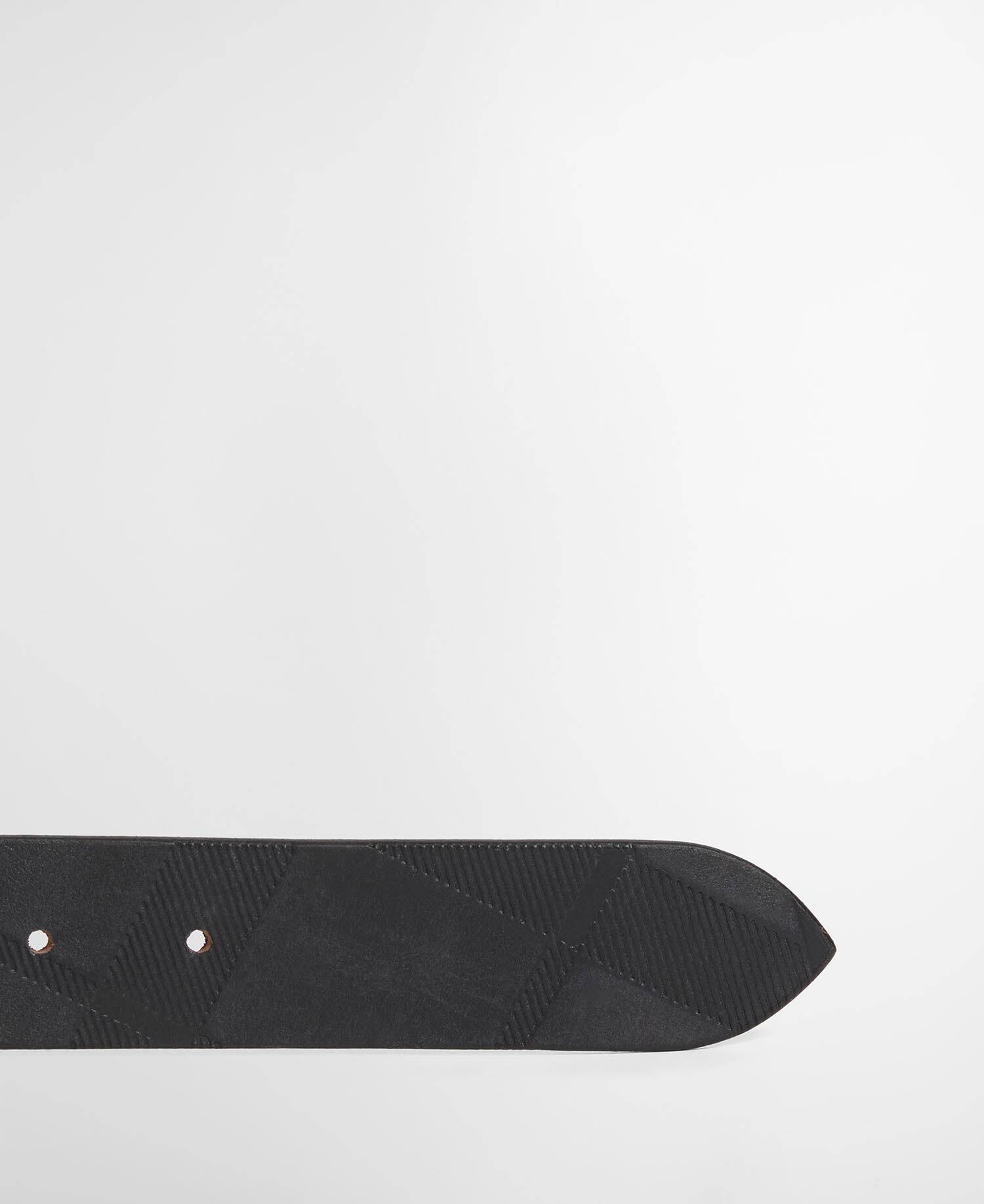 Cintura in pelle Irvine Black image number 1