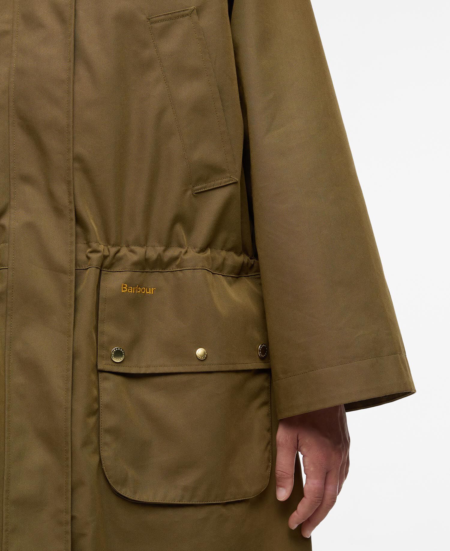 Jacke Bilsdale Showerproof Golden Olive/Ancient Tartan