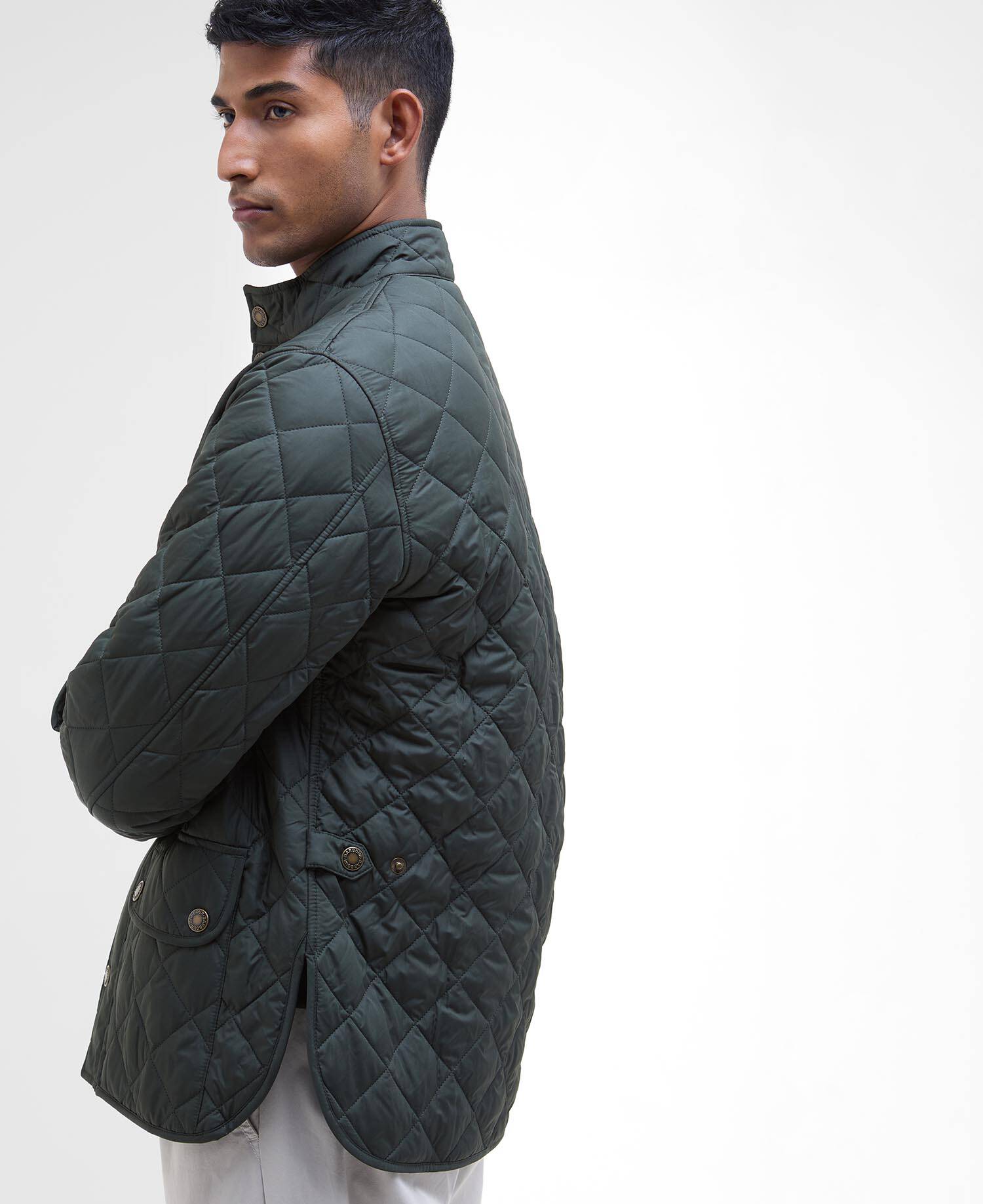 Lowerdale Quilted Jacket Sage image number 3