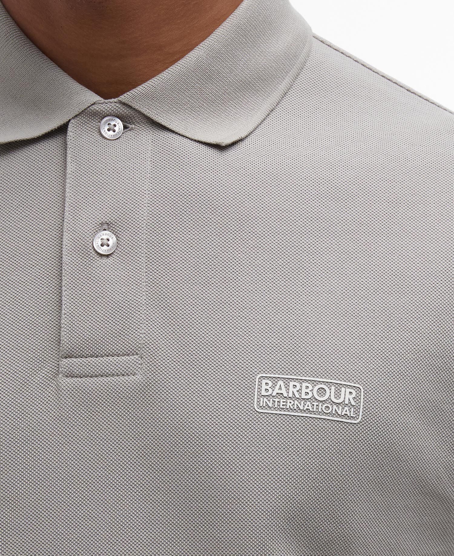 Essential Polo Shirt Concrete