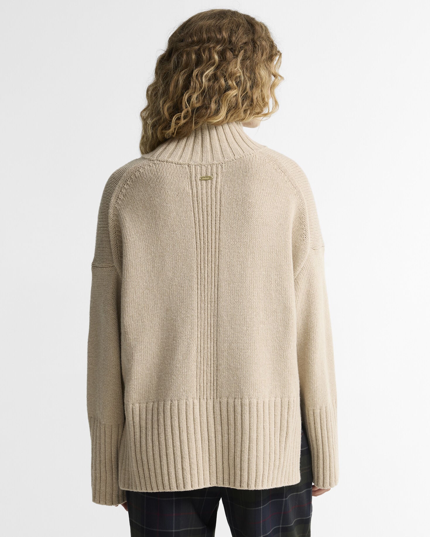 May Funnel Neck Jumper Birch