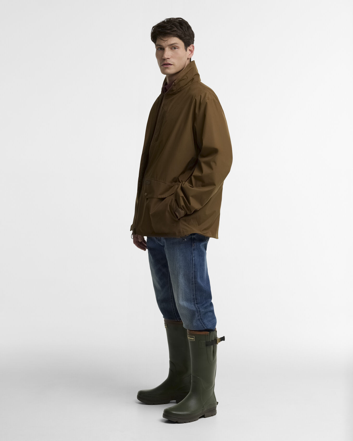Uldale Waterproof Jacket Dark Sand