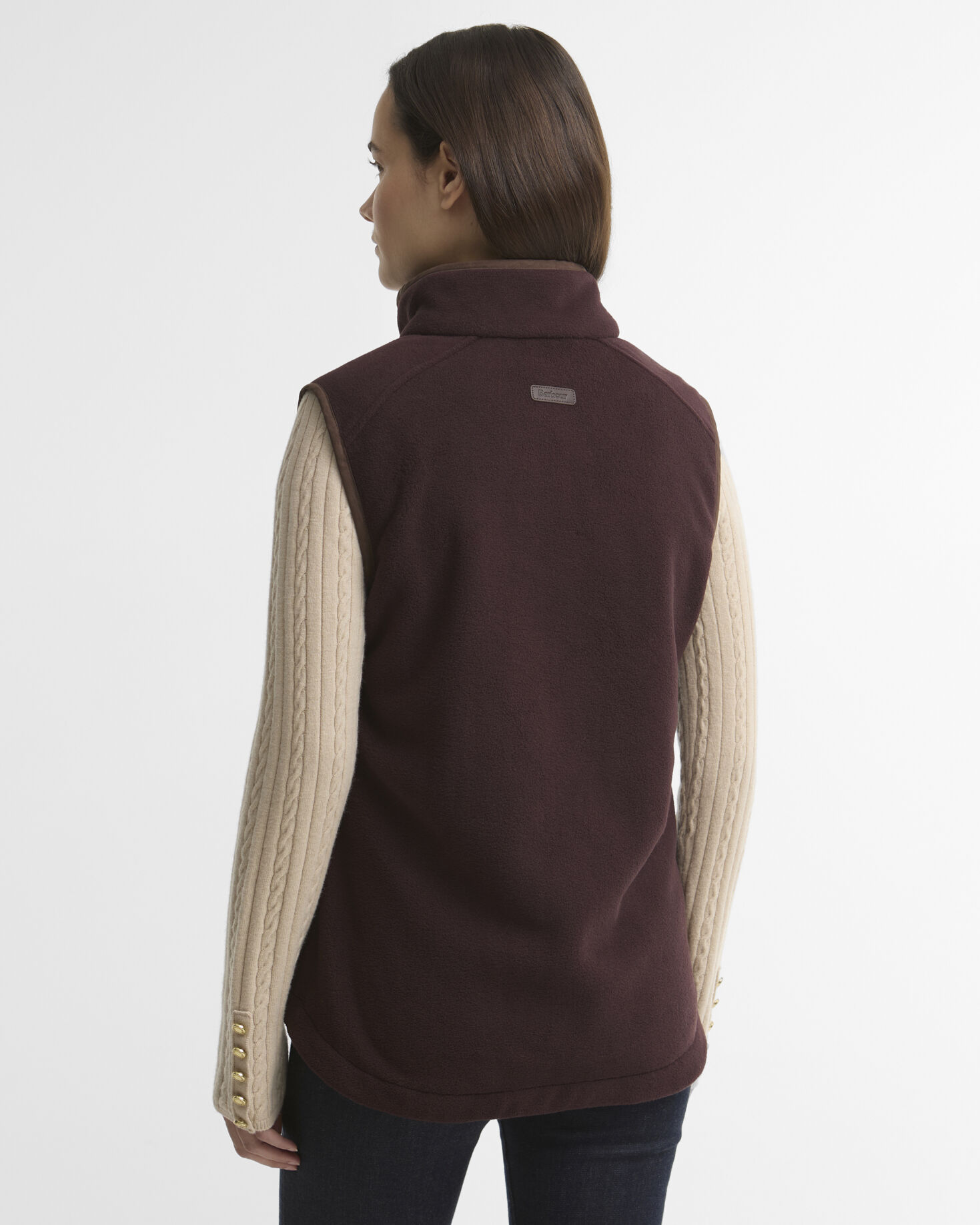 Gilet in pile Country Colton Fig