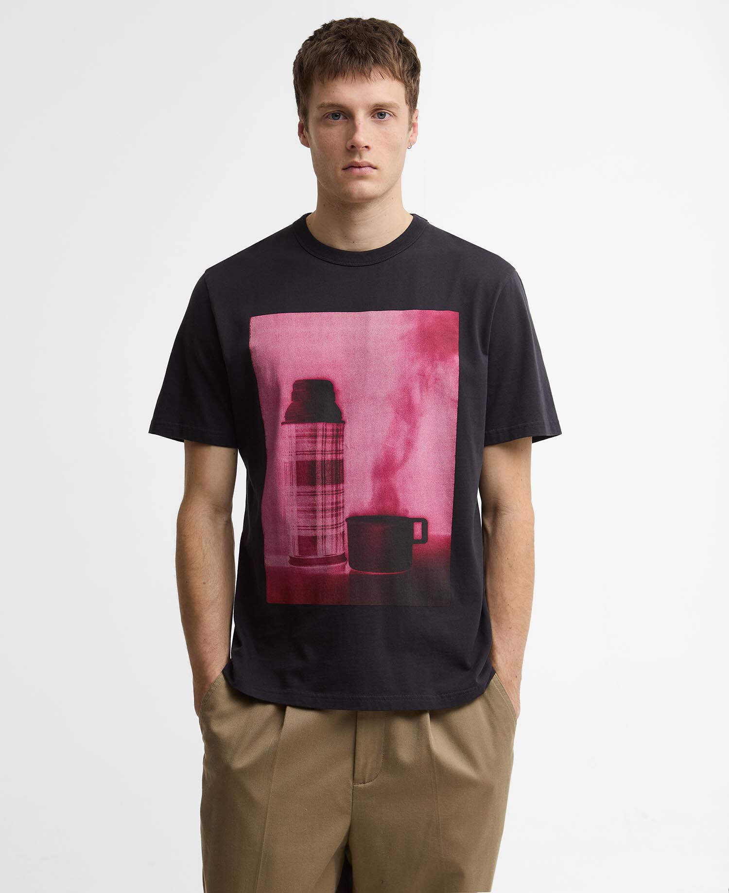 Paul Smith Loves Barbour Crosby T-Shirt Dark Navy