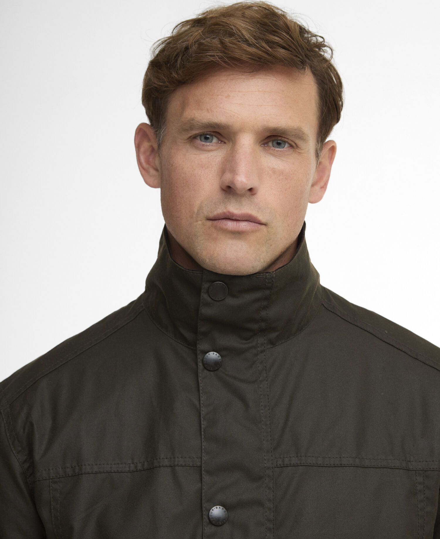 Sander Waxed Jacket Olive