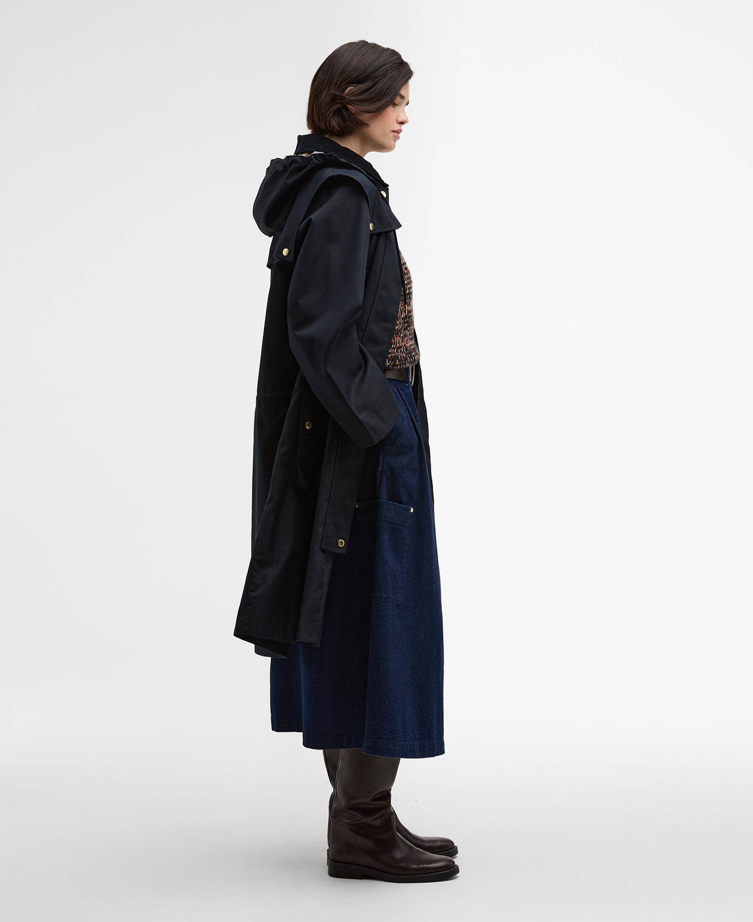 Jacke Bilsdale Showerproof Dark Navy/Dress Tartan image number 1