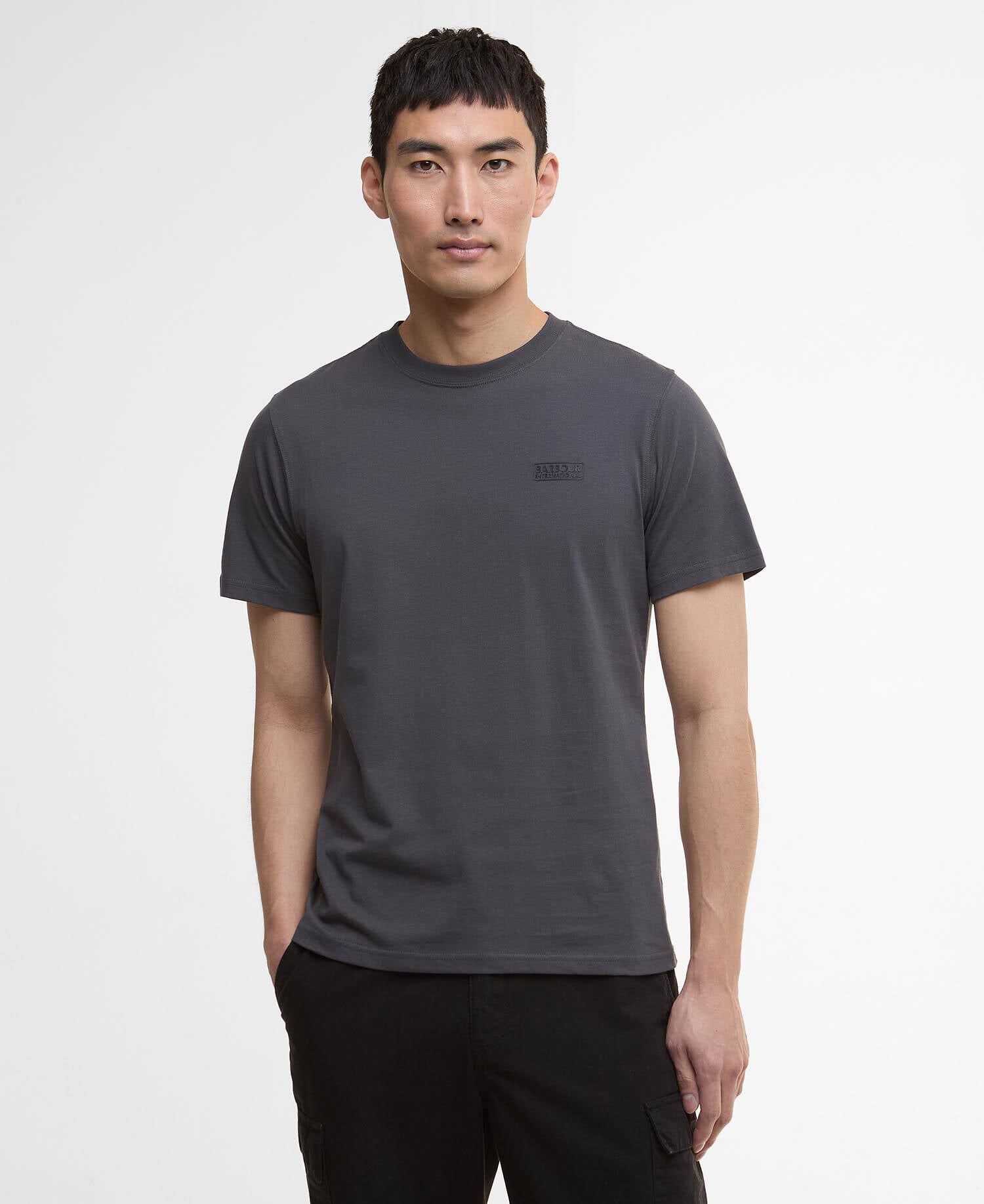 Small Logo T-Shirt Asphalt image number 0