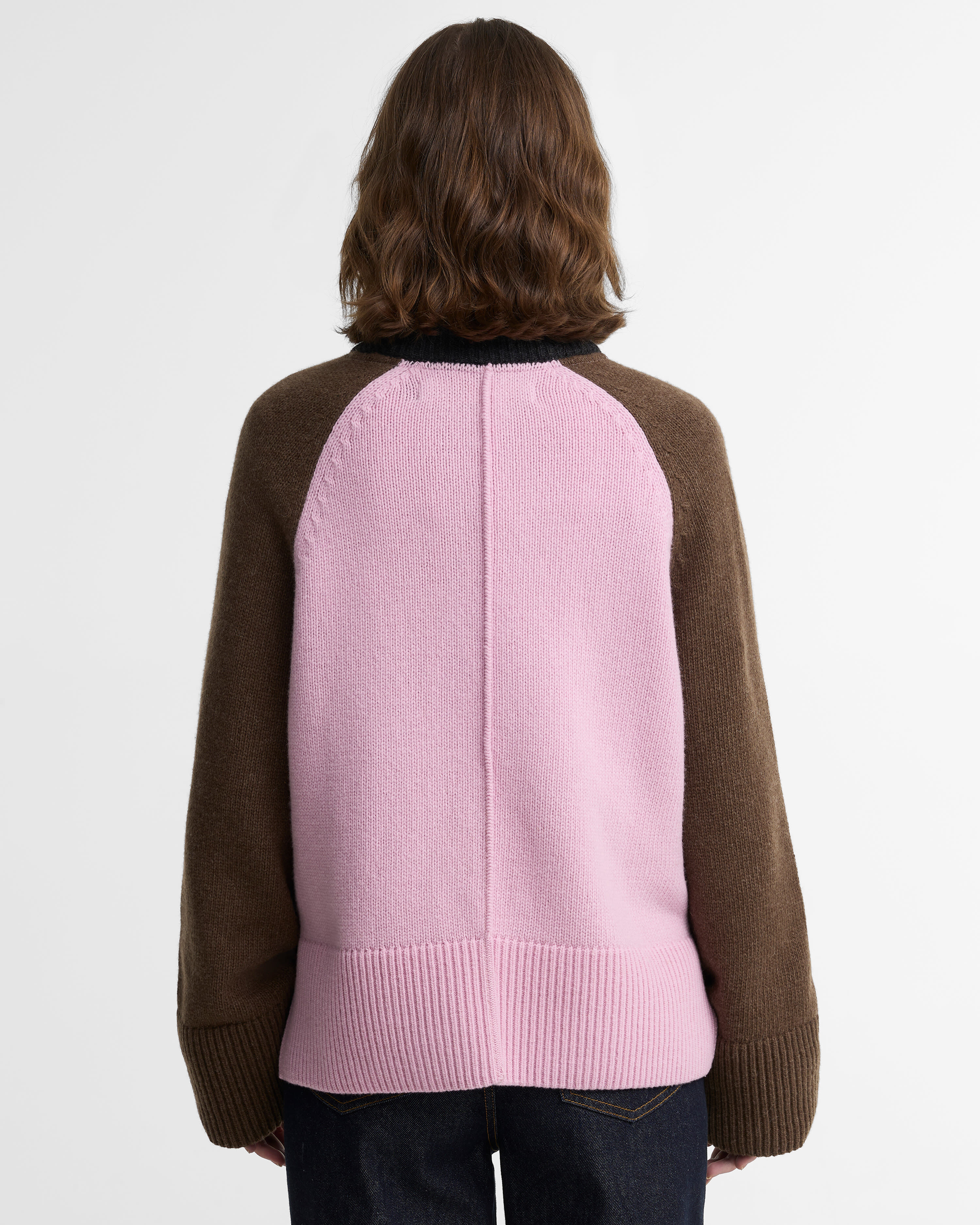Paul Smith Loves Barbour Tyneside Wool-Blend Crew-Neck Jumper Black Multi
