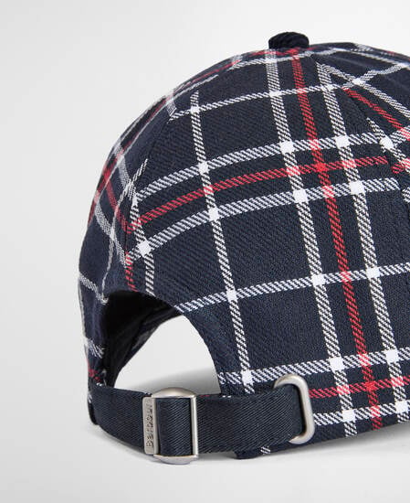 Benson Cap Navy/Red Check