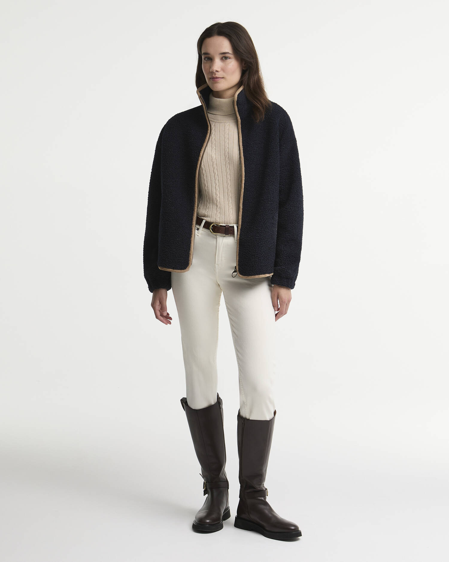 Homeswood Fleece Dark Navy image number 1