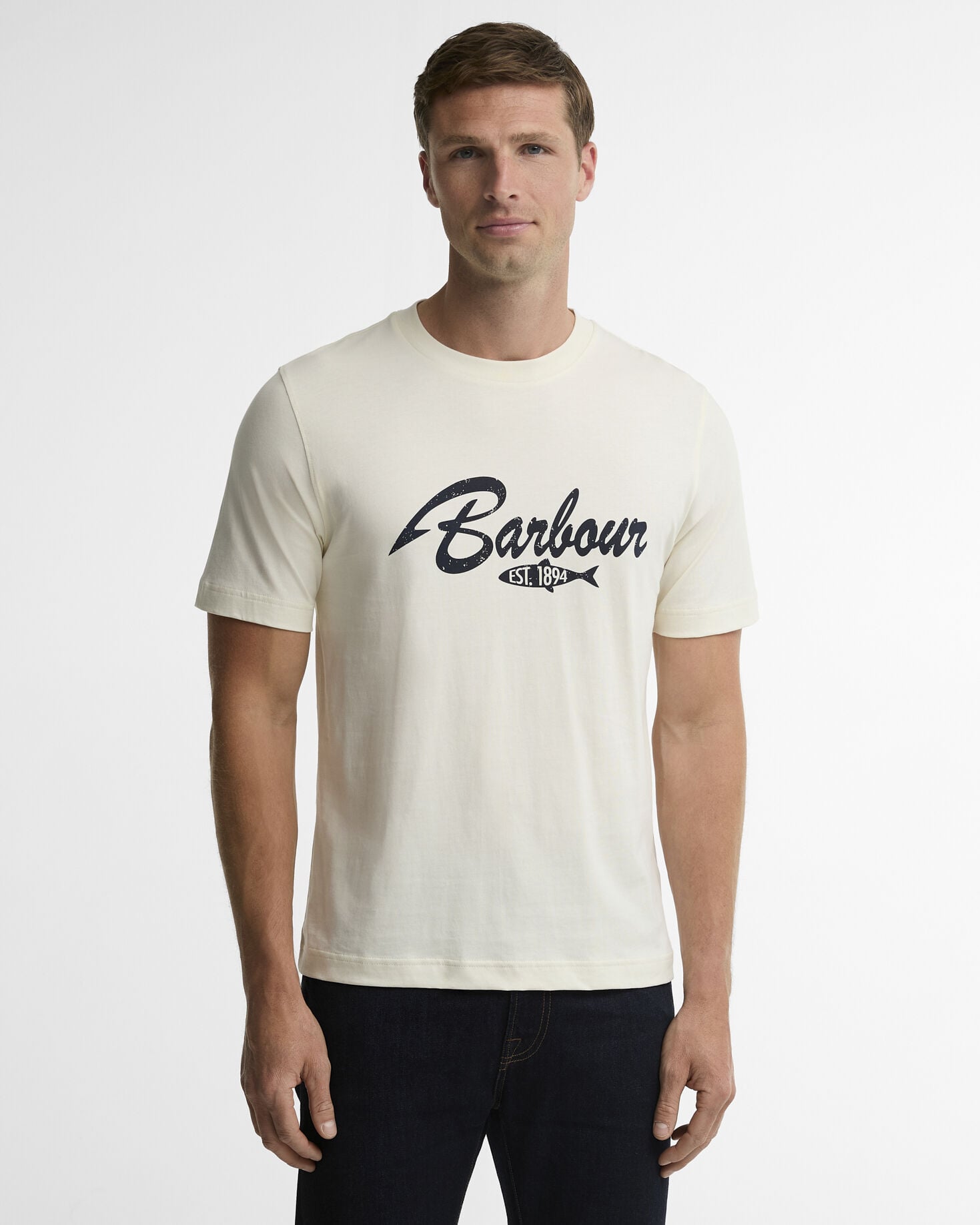 Hook Relaxed Graphic T-Shirt Whisper White