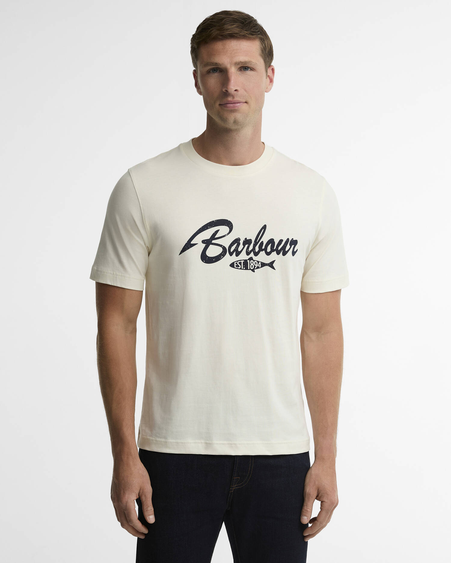 Hook Relaxed Graphic T-Shirt Whisper White image number 0