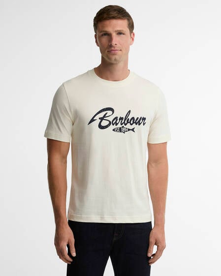 Hook Relaxed Graphic T-Shirt Whisper White