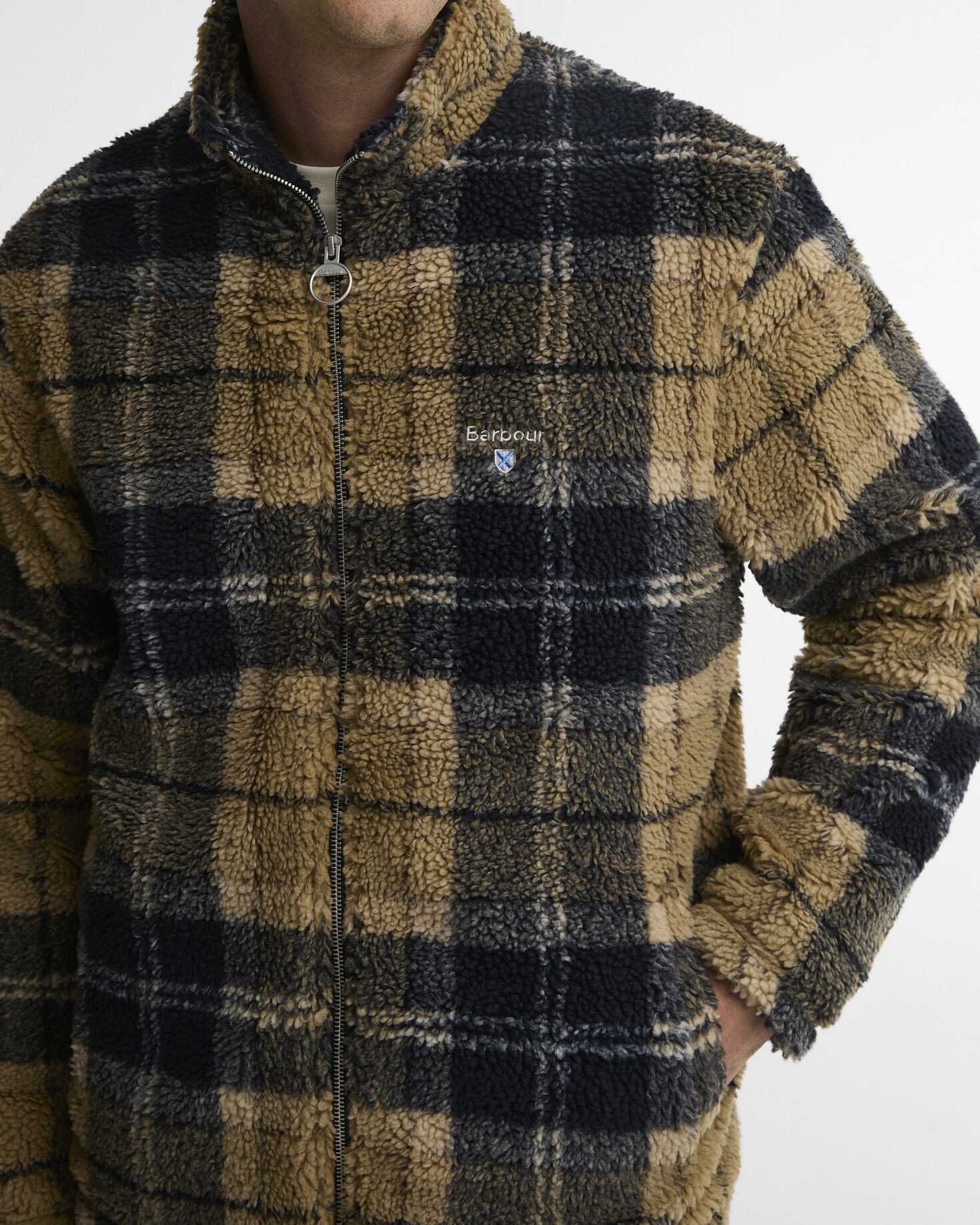 Fleecejacke Tartan Sherpa Birchwood Dress Tartan