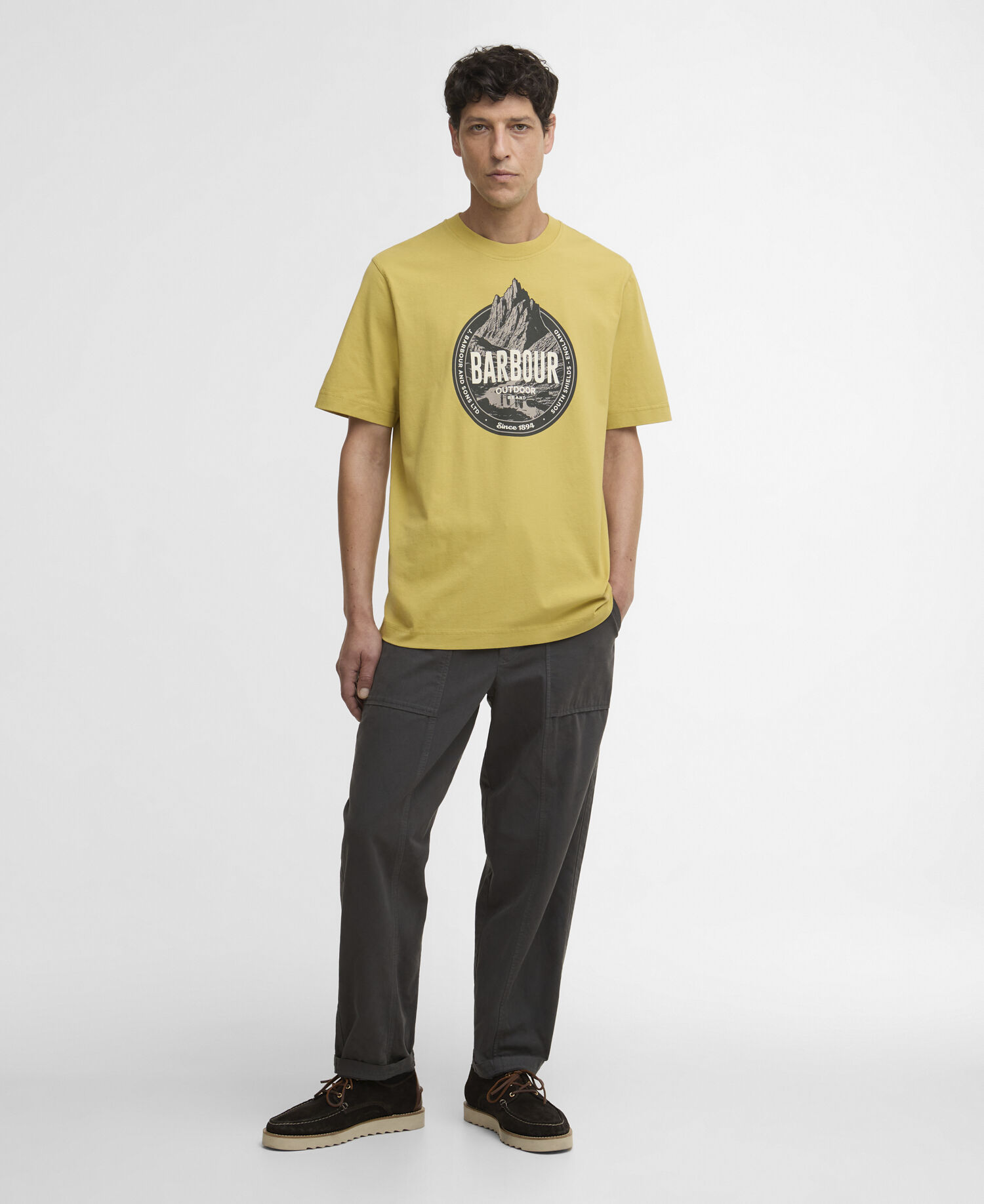 T-shirt dalla vestibilit&agrave; comoda Basswood Burnished Gold