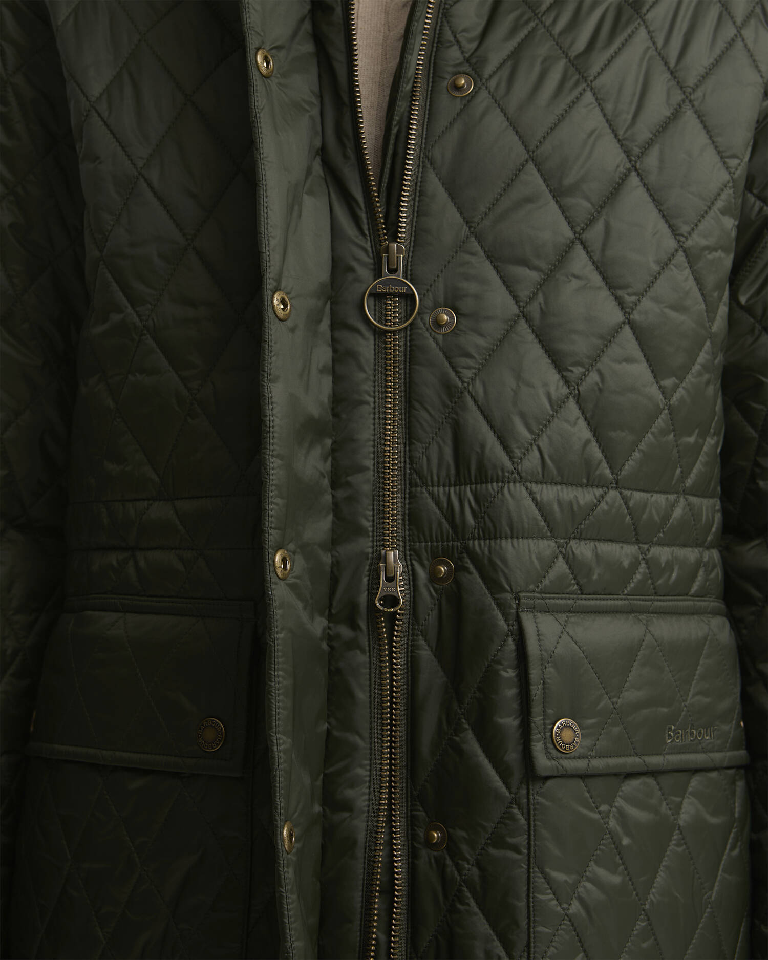 Giacca trapuntata Rosamund Olive/Shadow Classic image number 4