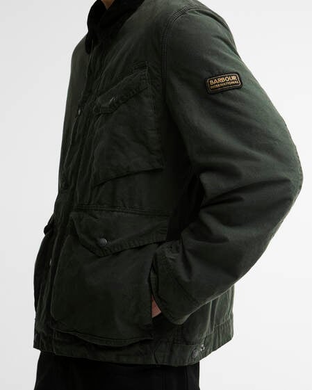 Wachsjacke Winter Drifter Washed Sage