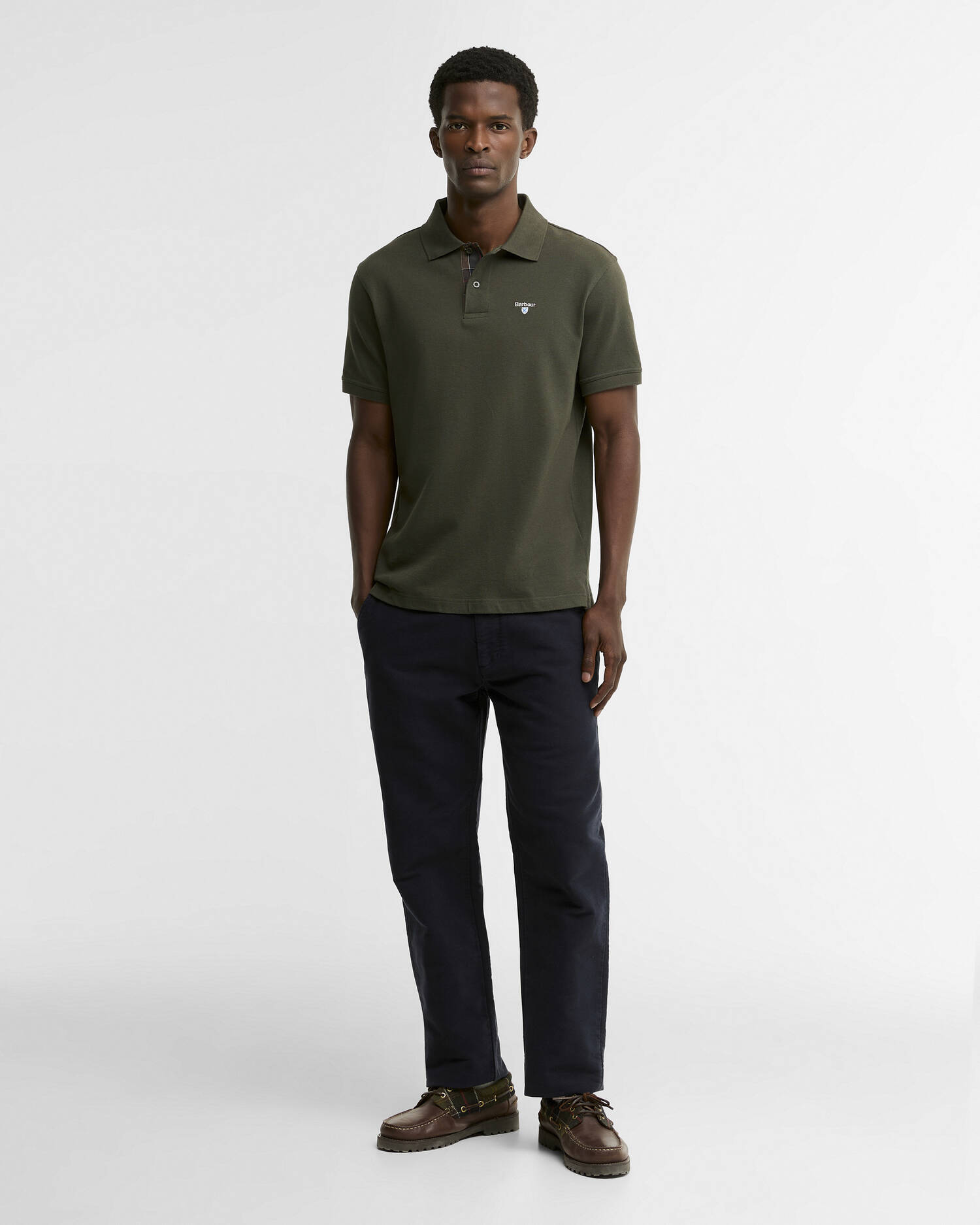 Poloshirt Tartan Pique image number 1