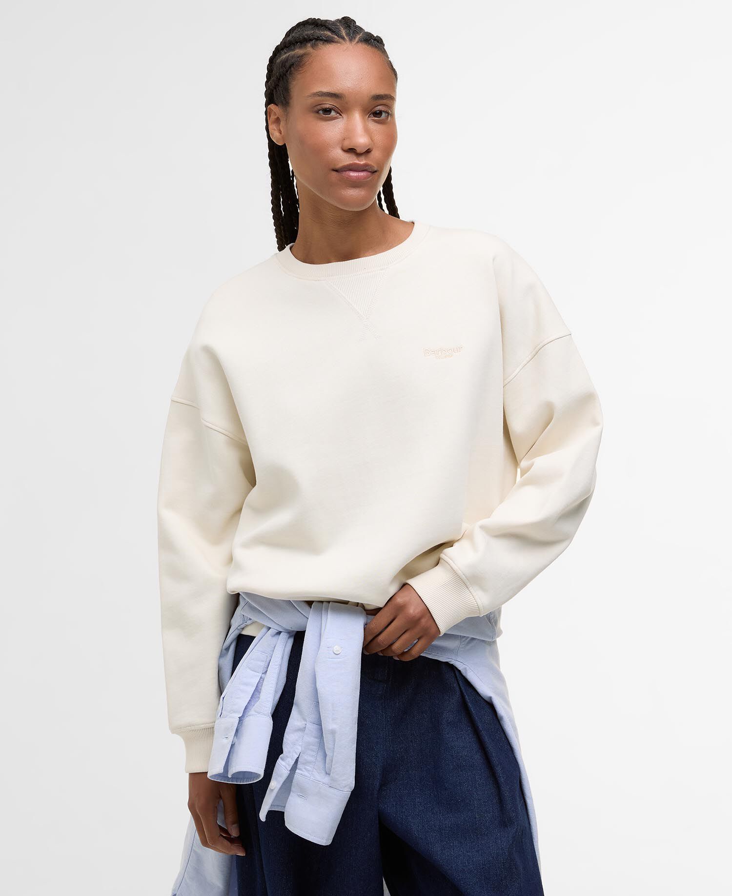 Maglione girocollo Rosie Ecru