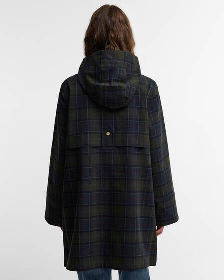 Rotsea Checked Waterproof Jacket Shadow Classic Tartan