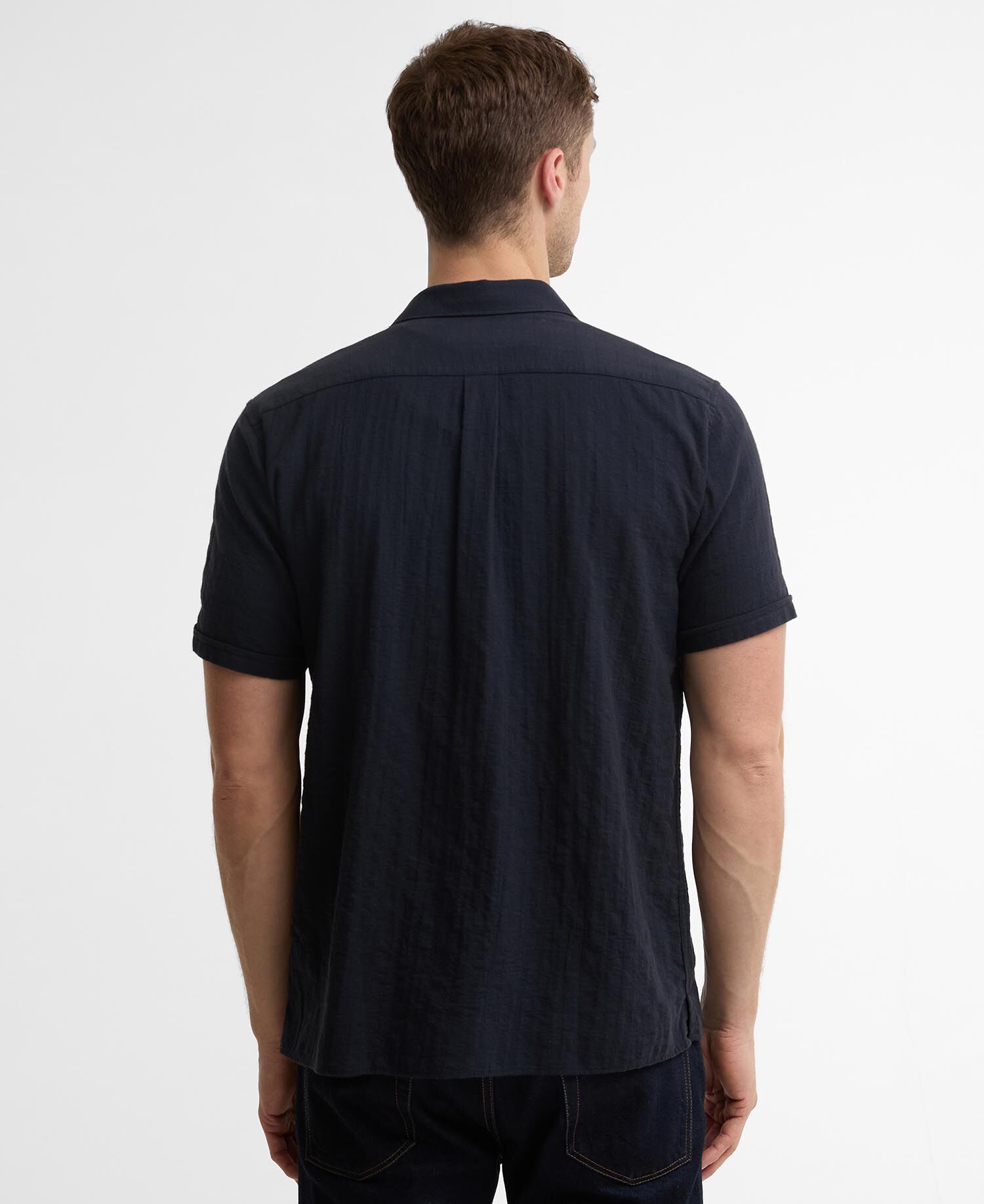 Kingswood Ripstop Short-Sleeved Shirt Dark Navy