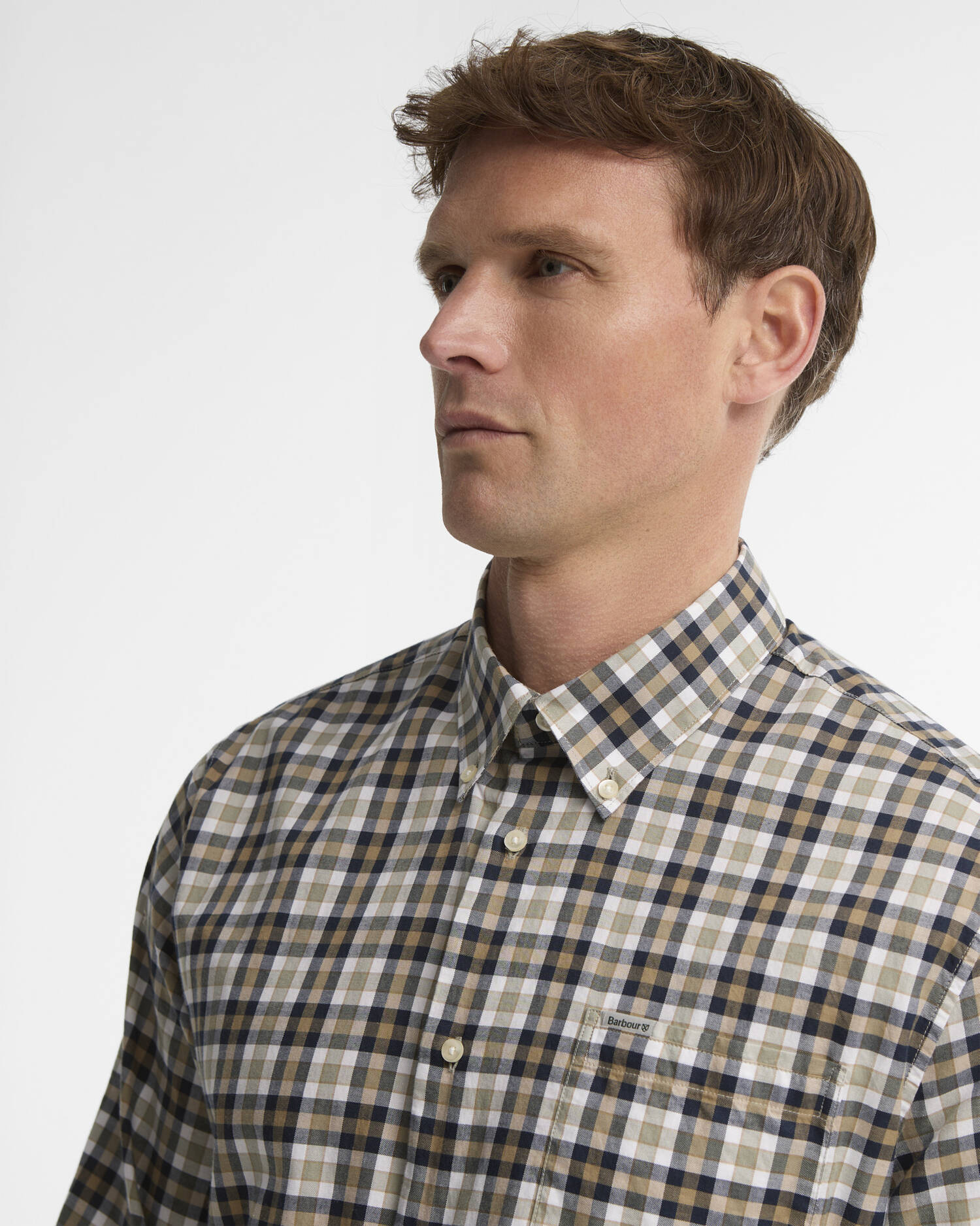 Fallowlane Regular-Fit Long-Sleeved Shirt Navy image number 3