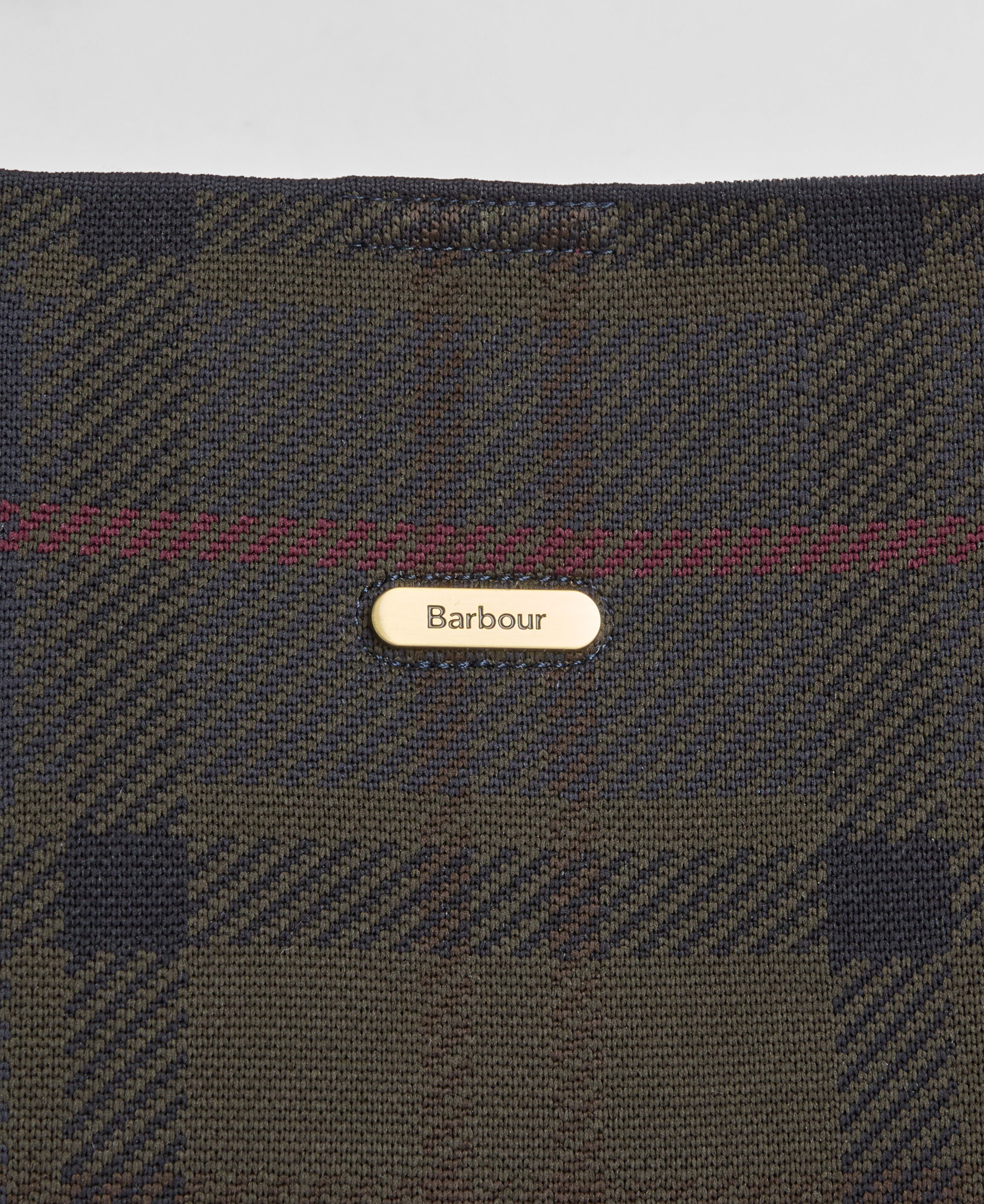 Layla Tartan Large Tote Bag Shadow Classic Tartan