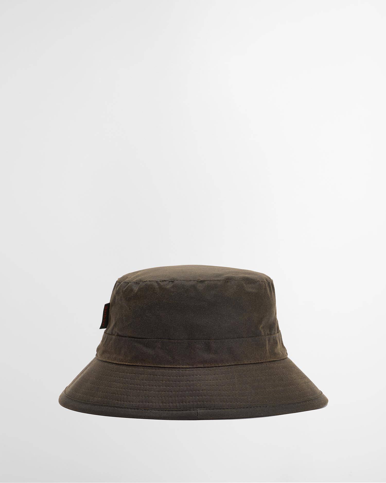 Waxed Bucket Hat Olive image number 1