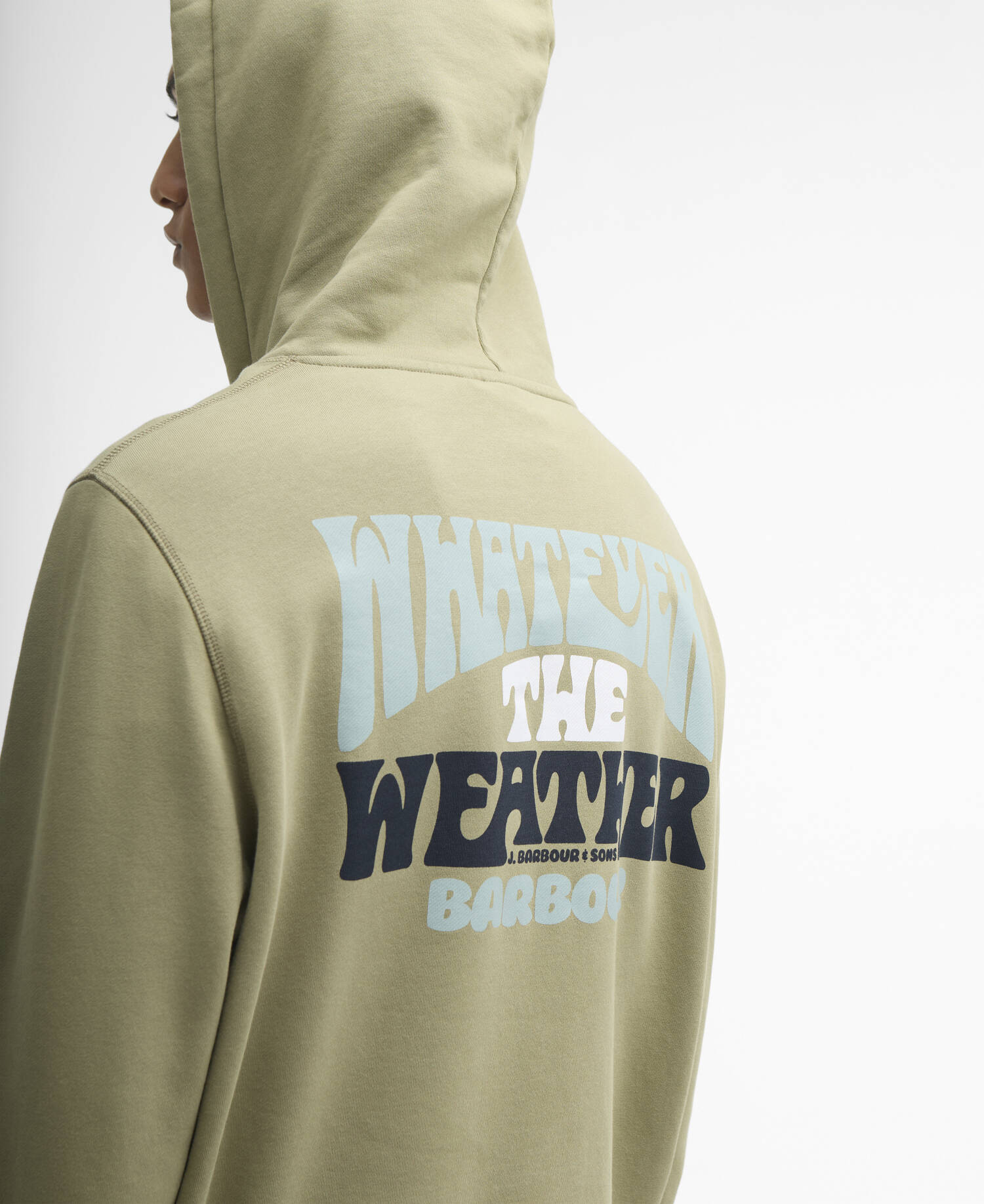 Fields Hoodie Bleached Olive image number 3