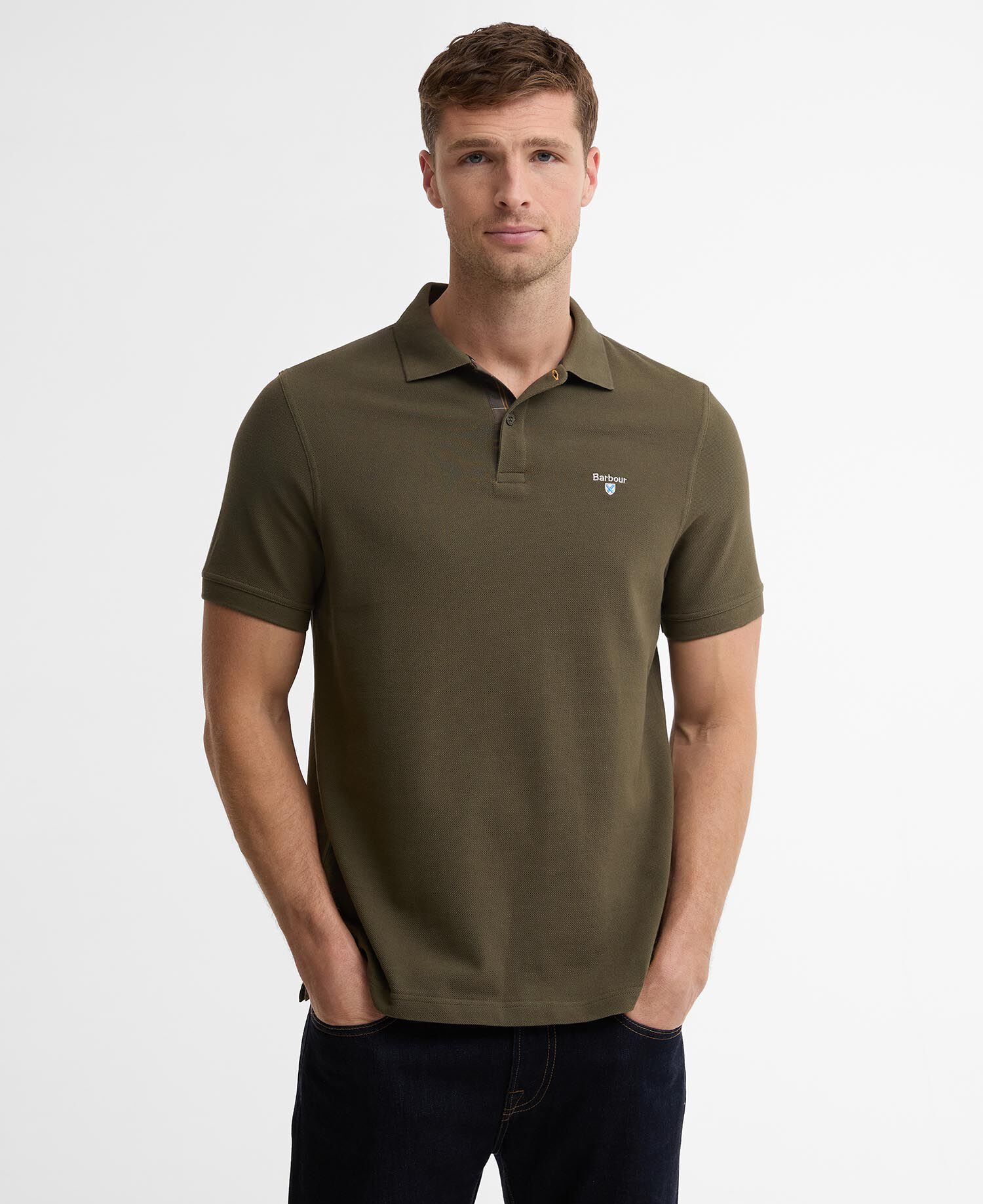 Poloshirt Lightweight Sports Bleached Olive