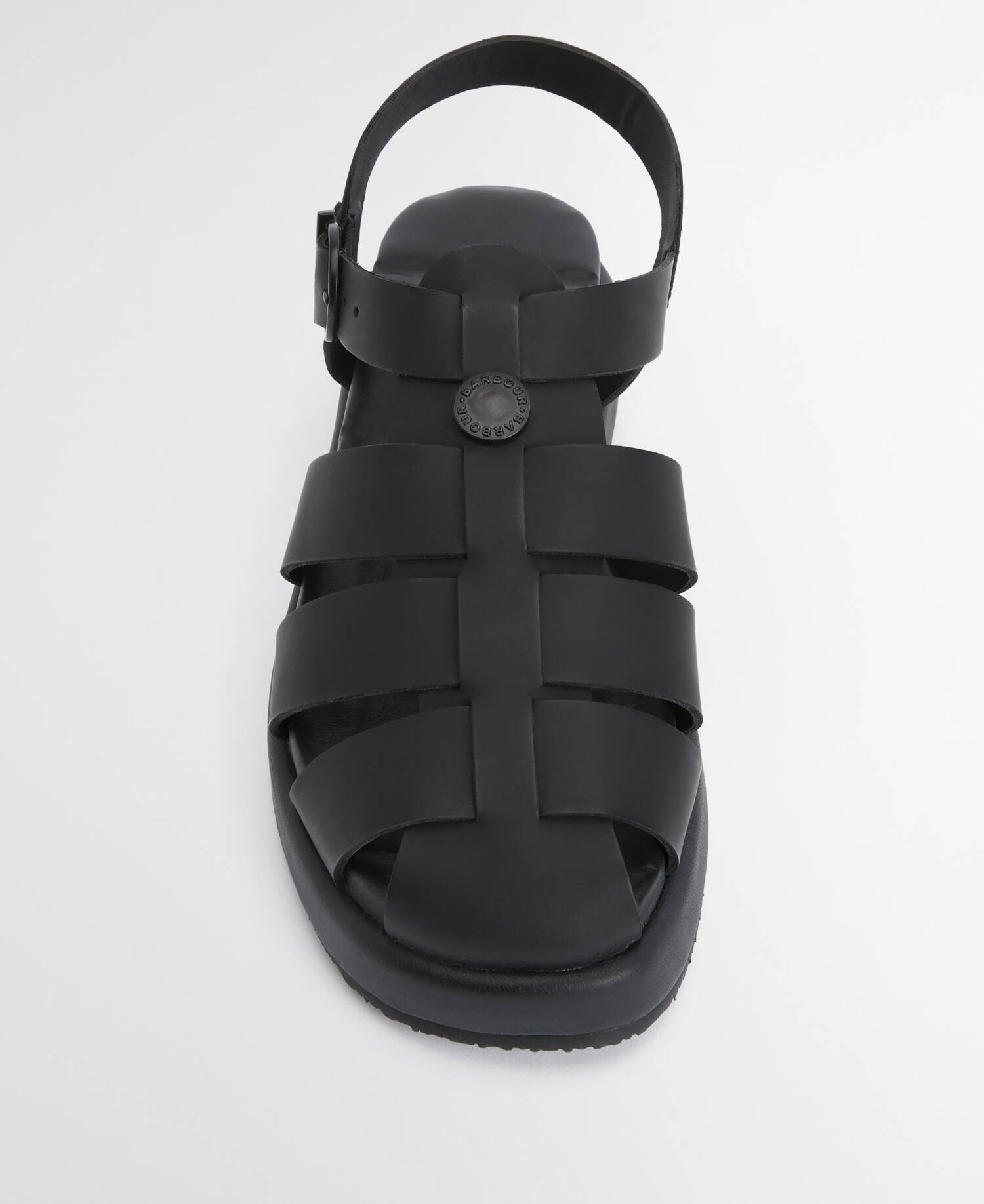 Hindburn Fisherman Sandals Black image number 3