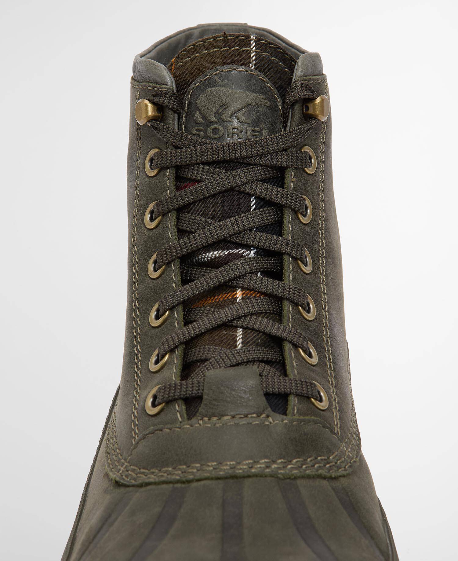 Barbour x SOREL Boots Daystorm Horizon GTX Waterproof Olive image number 4