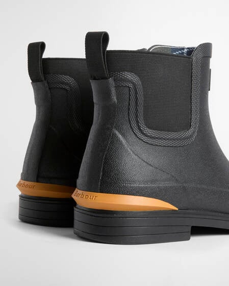 Abbeyfield Packable Ankle Wellingtons Black