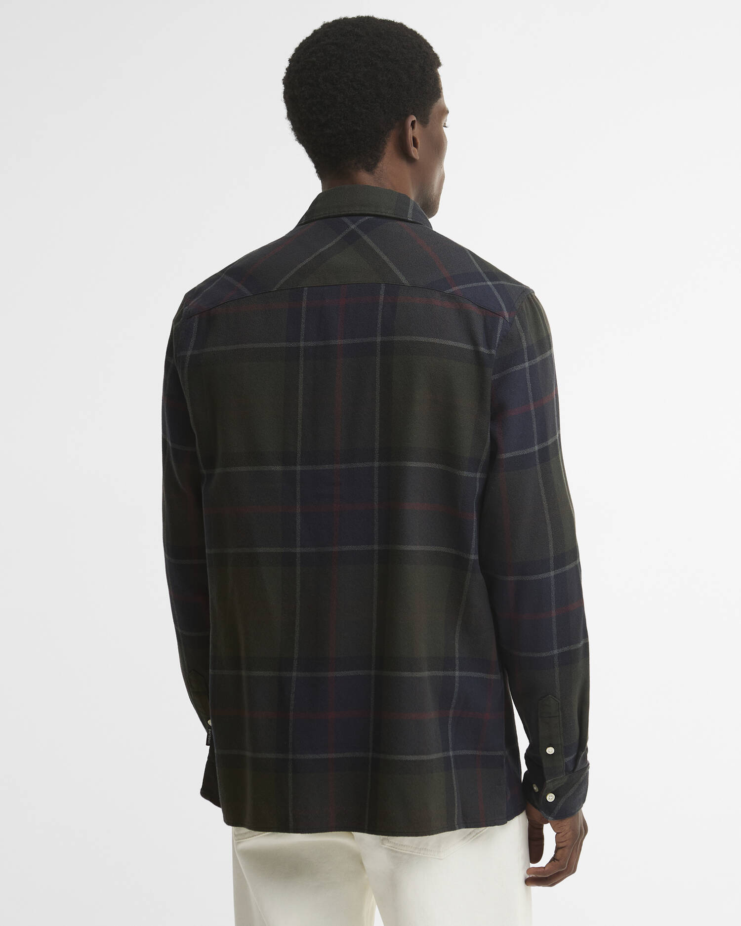 Bourne Tartan Relaxed Long-Sleeved Shirt Shadow Classic Tartan image number 2