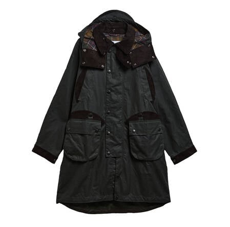 Barbour x Norbit Wachsmantel Sage
