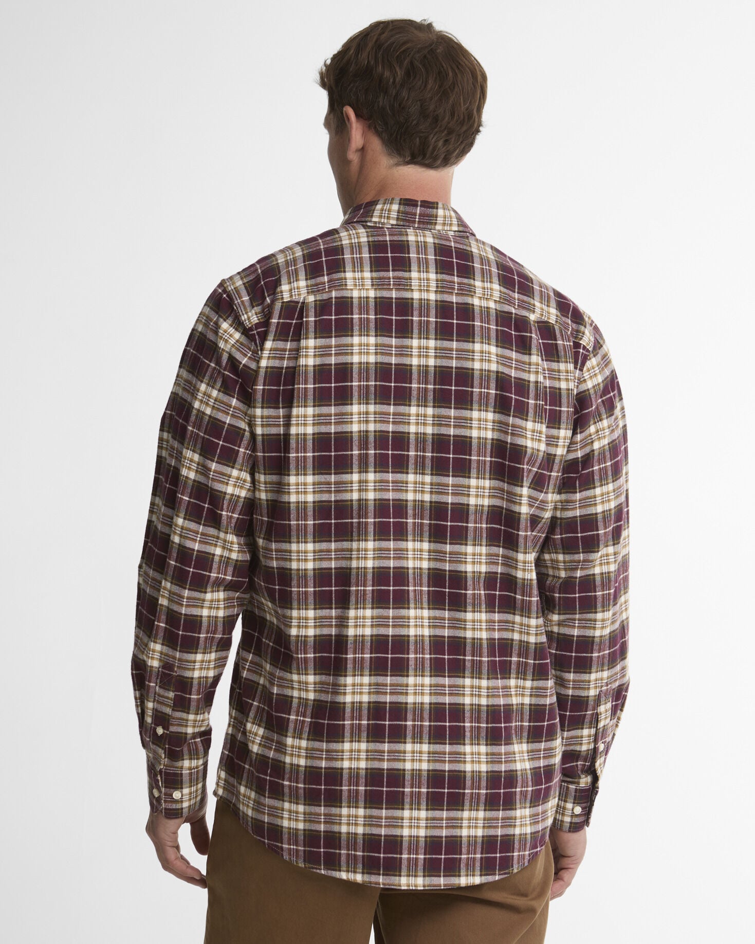 Hemd Telfield Long-Sleeved Regular Dark Bordeaux