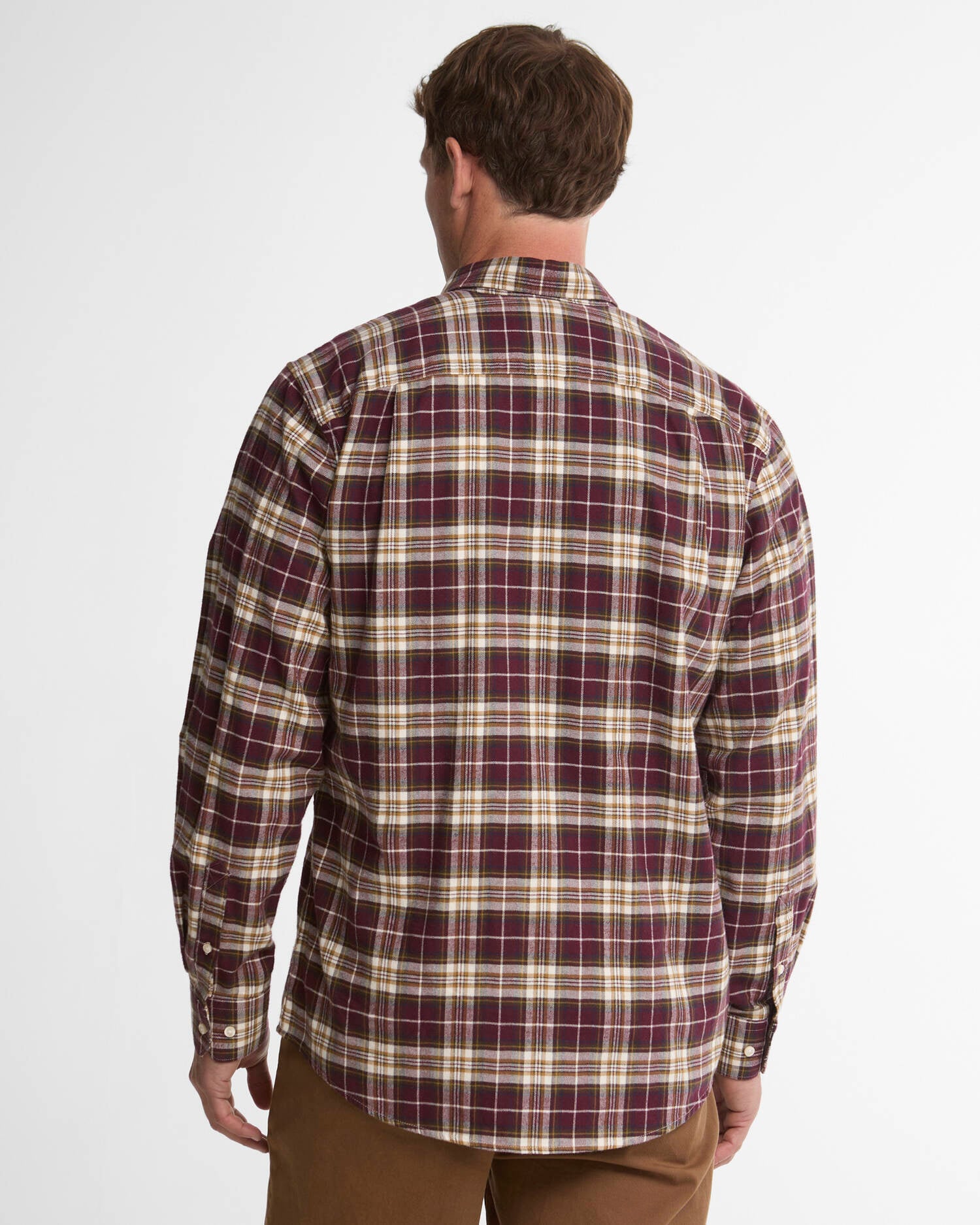 Hemd Telfield Long-Sleeved Regular Dark Bordeaux image number 2