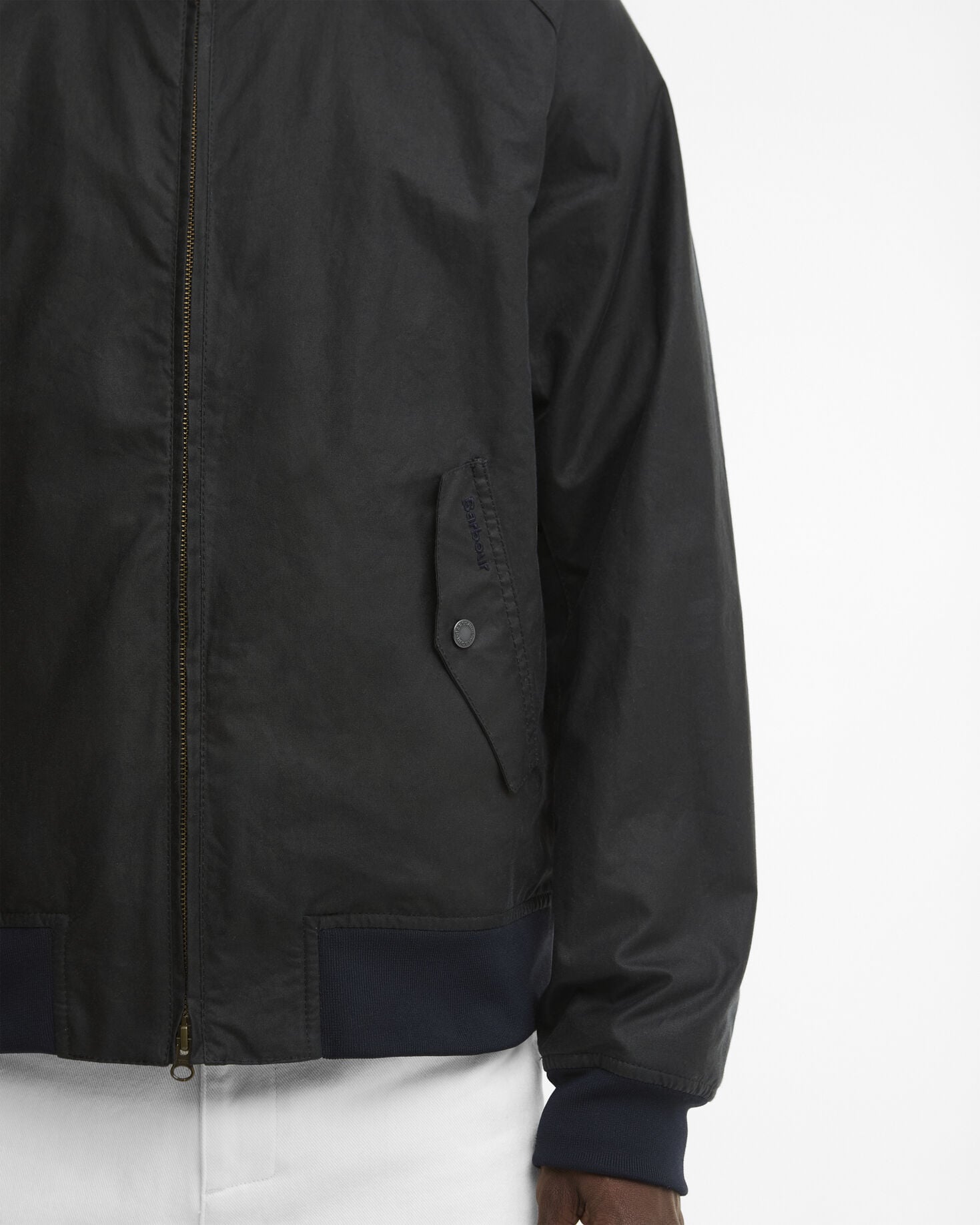 Chelsea Blouson Waxed Jacket Navy