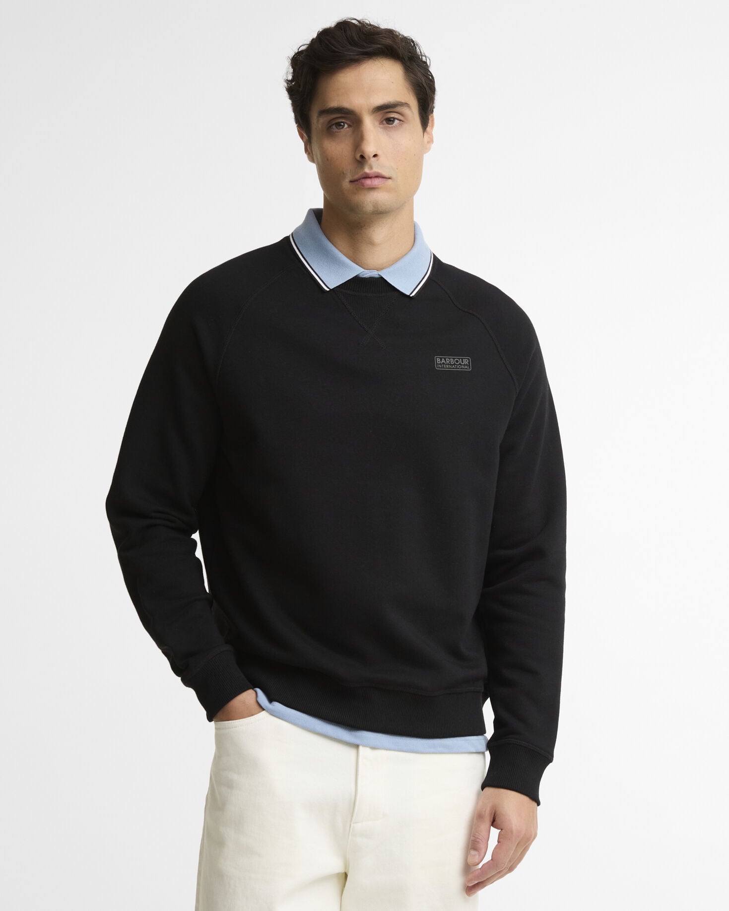 Essential Sweatshirt Black / Pewter