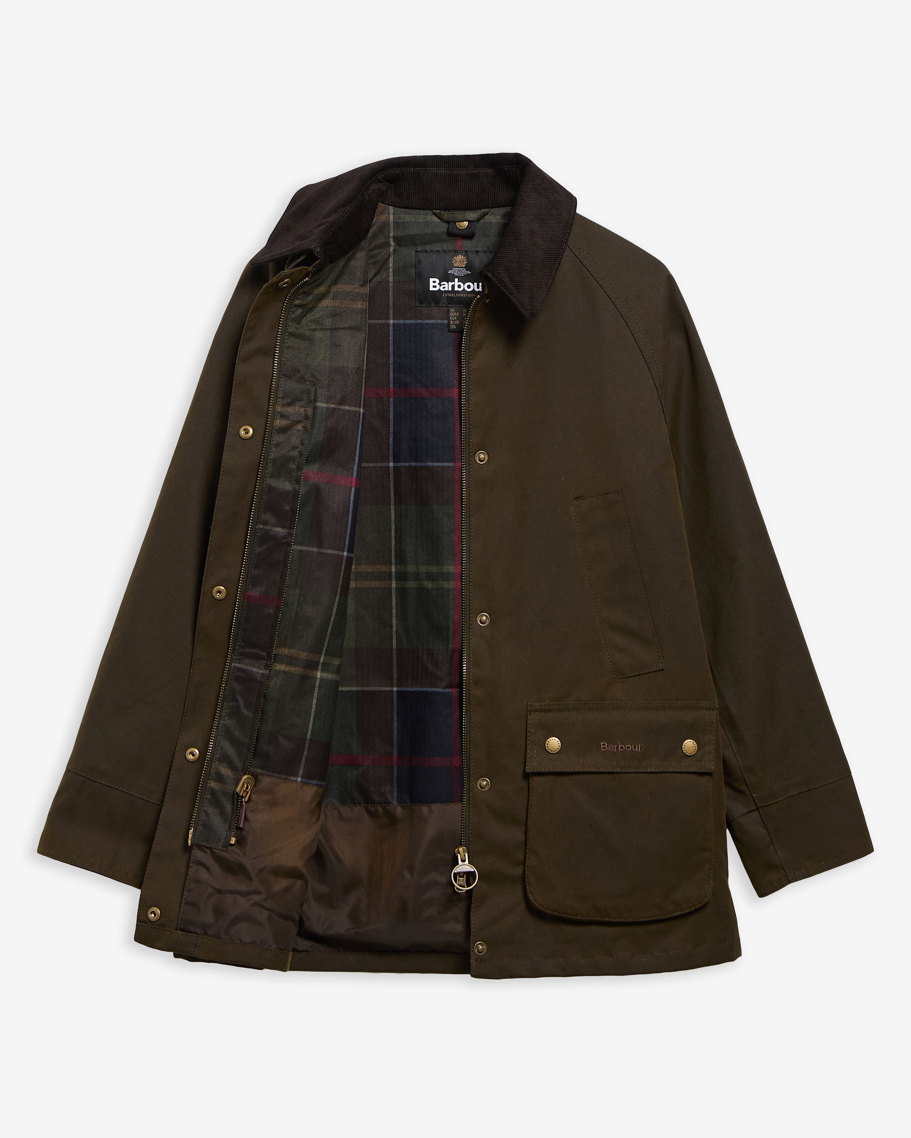 Acorn Waxed Jacket Olive