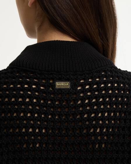 Niamh Knitted Vest Black