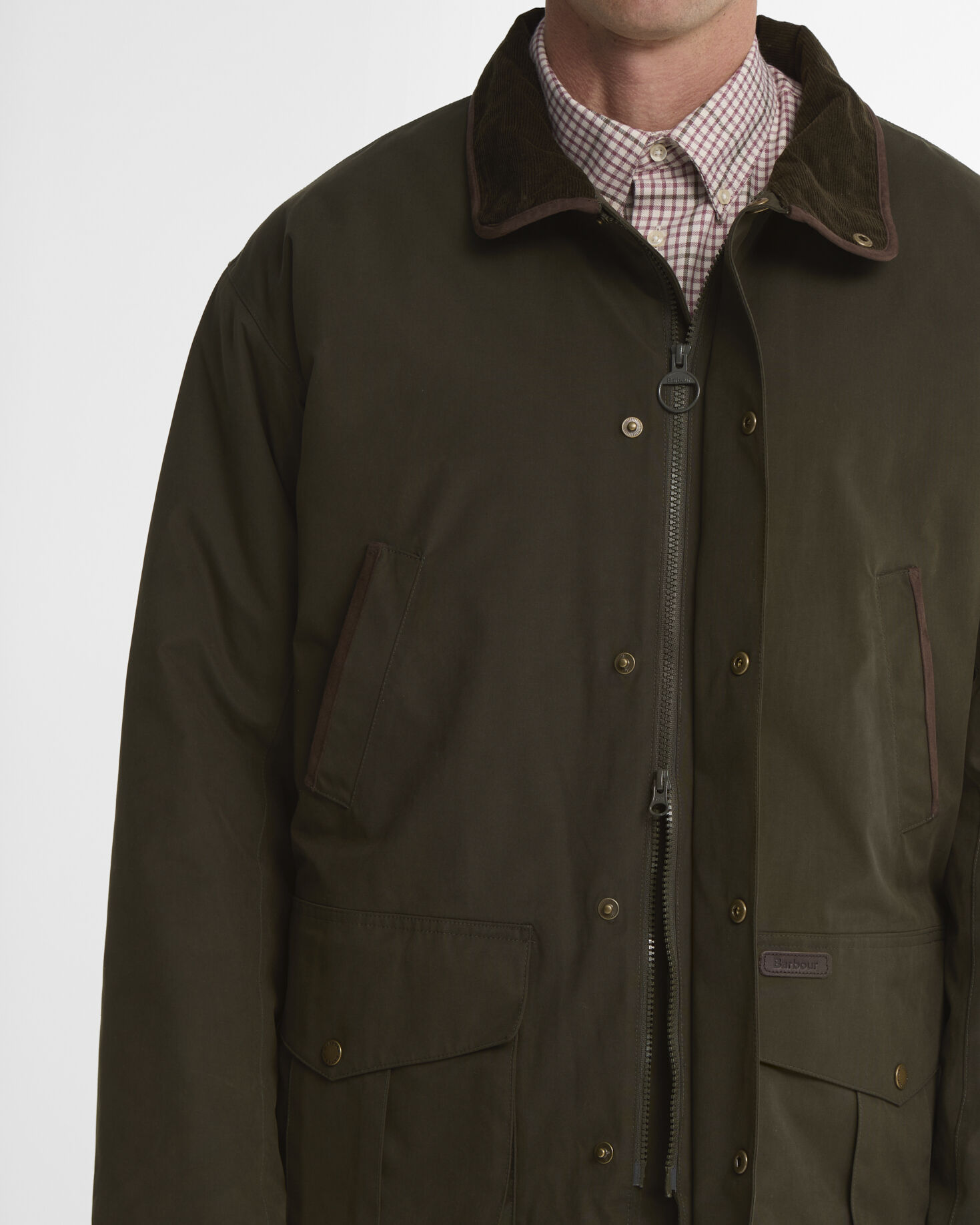 Barbour Jacke Bromfield Waterproof Dark Olive