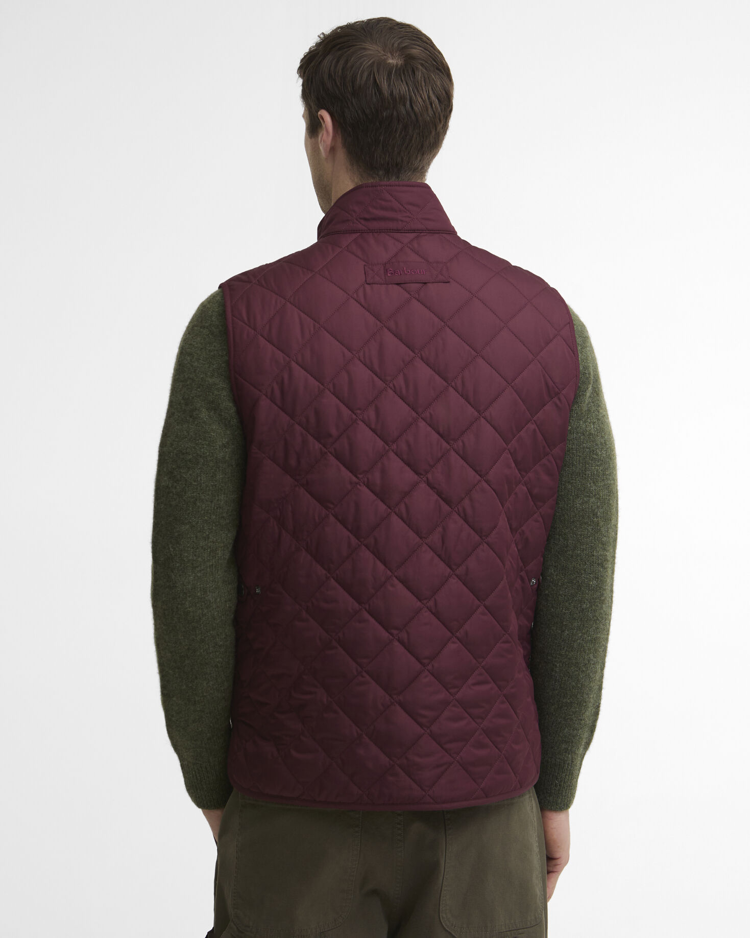 Lowerdale Gilet Bordeaux
