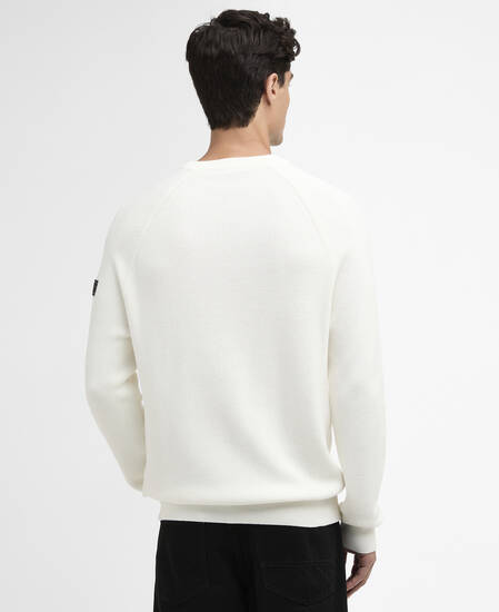 Pullover Monmouth Rundhalsausschnitt Whisper White