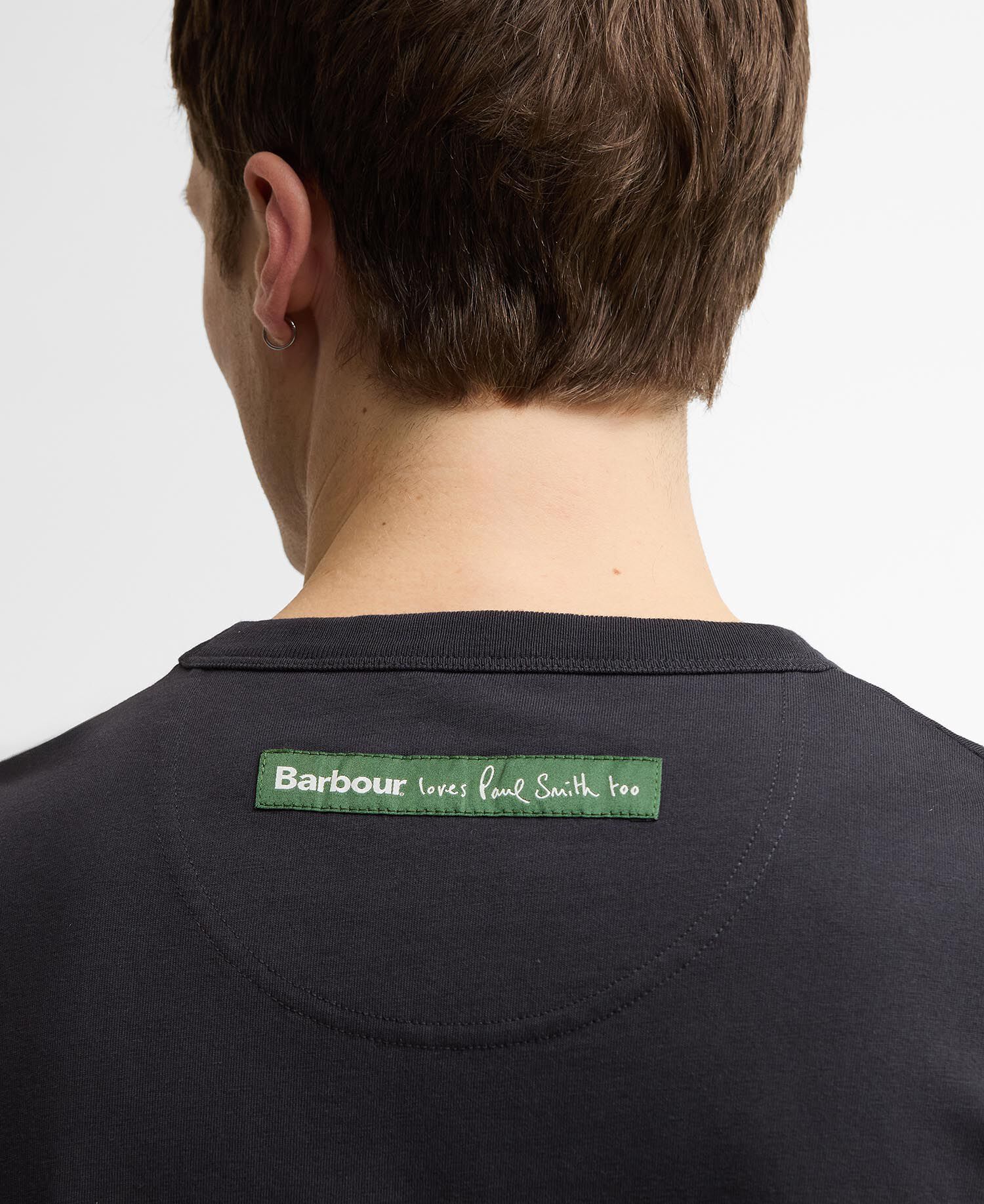 Paul Smith Loves Barbour Crosby T-Shirt Dark Navy