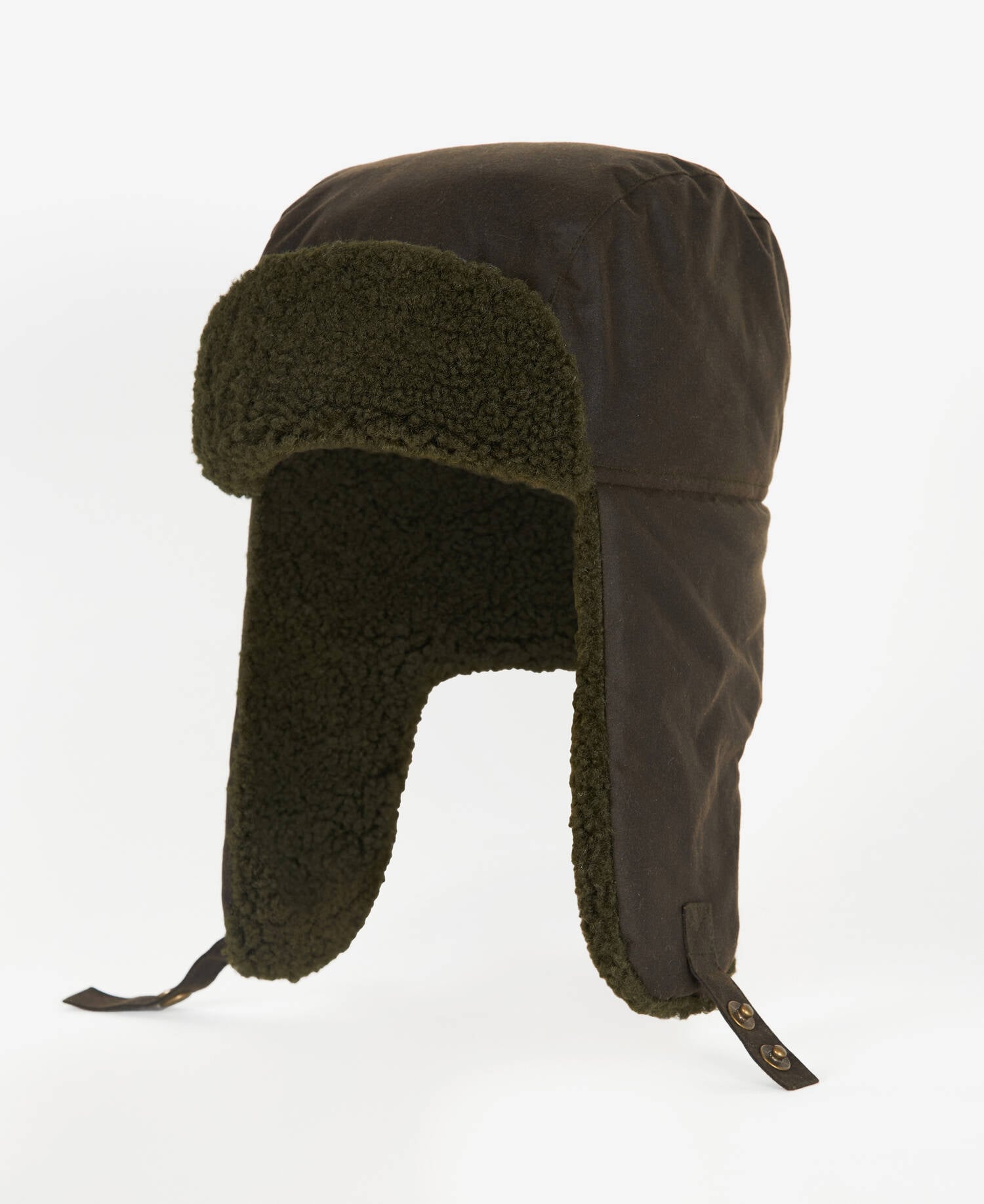 Morar Waxed Trapper Hat Olive image number 0