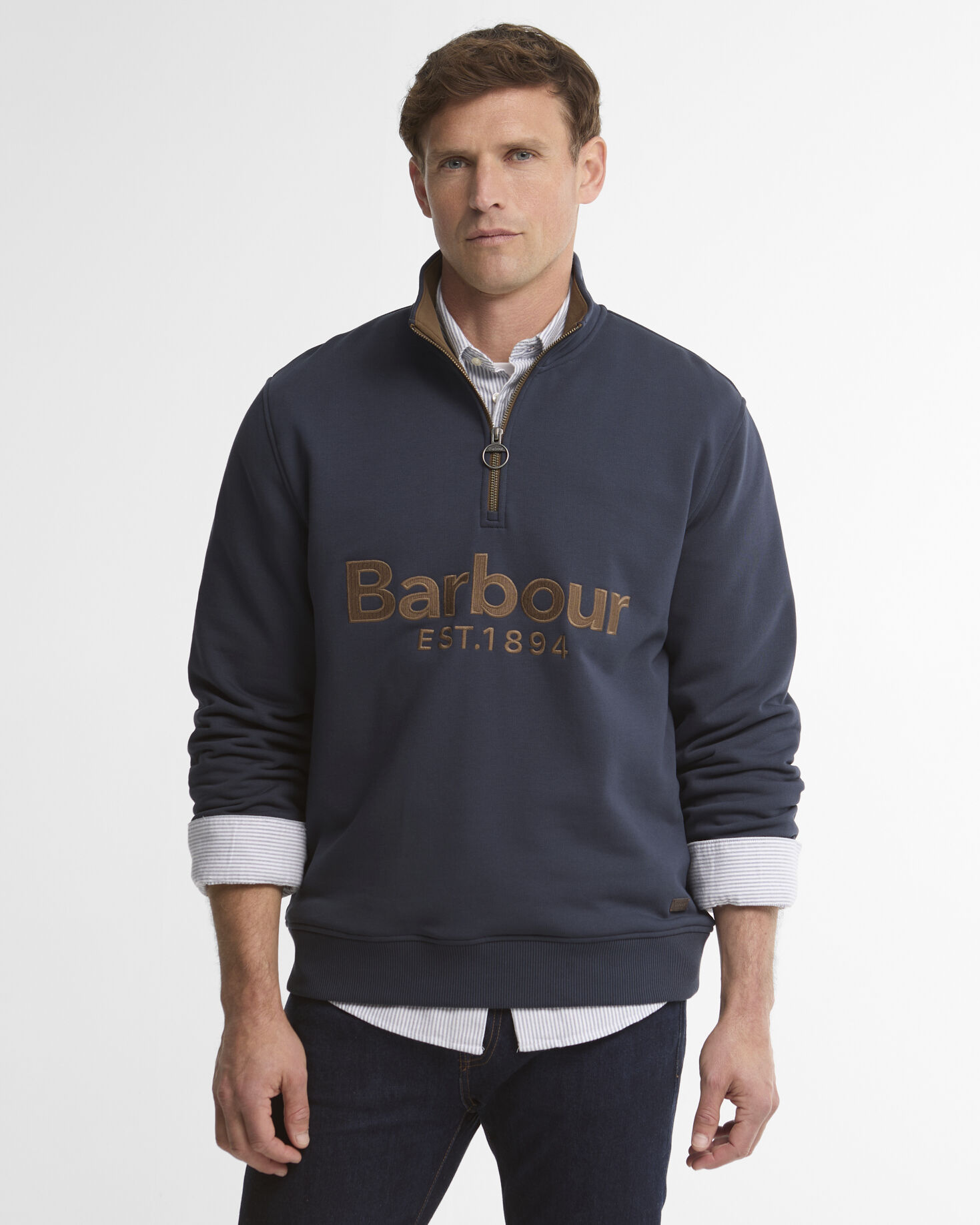 Fosse Half-Zip Sweatshirt Navy