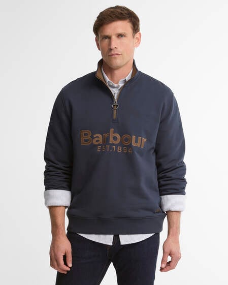 Fosse Half-Zip Sweatshirt Navy