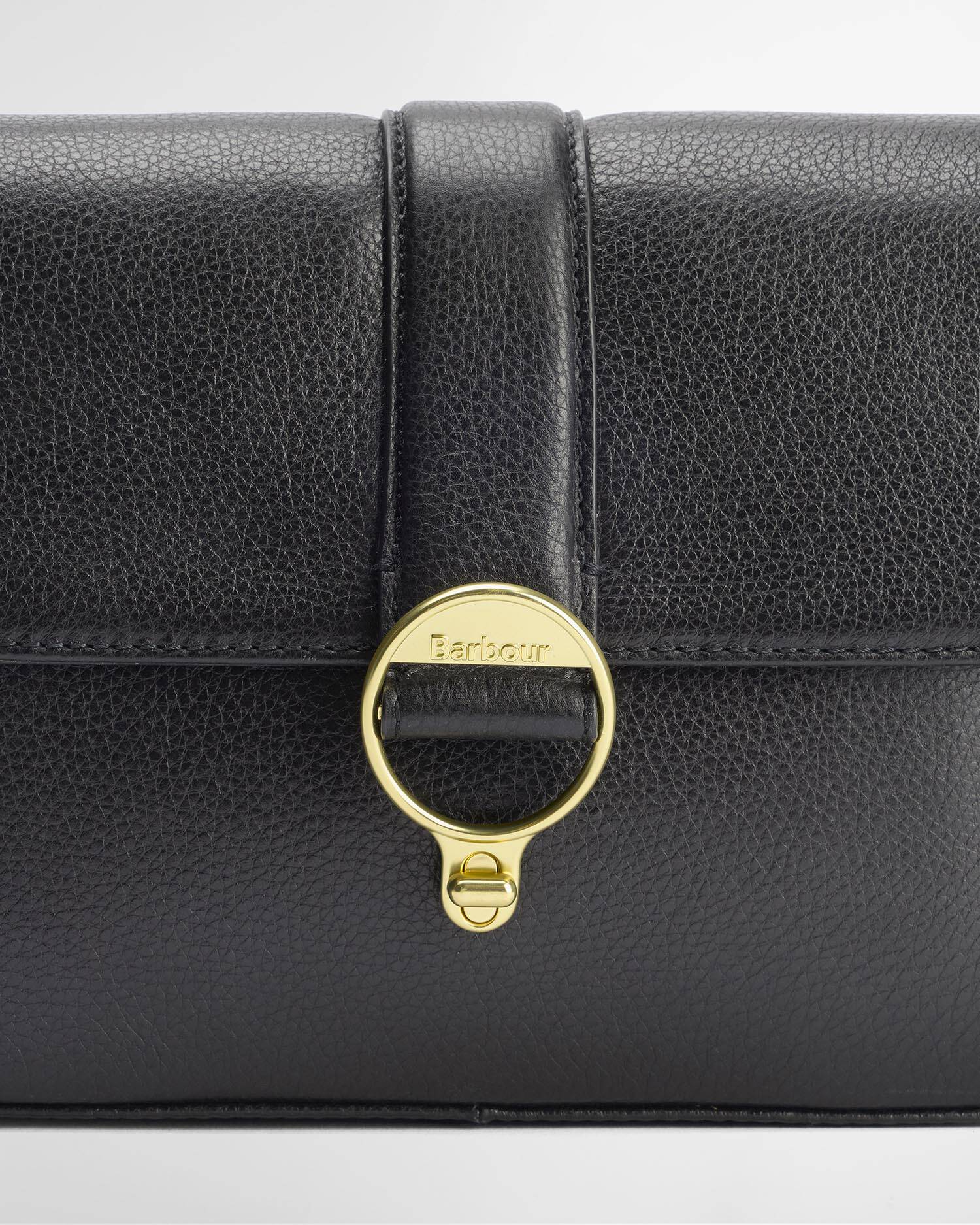 Rosa Leather Crossbody Bag Black image number 2